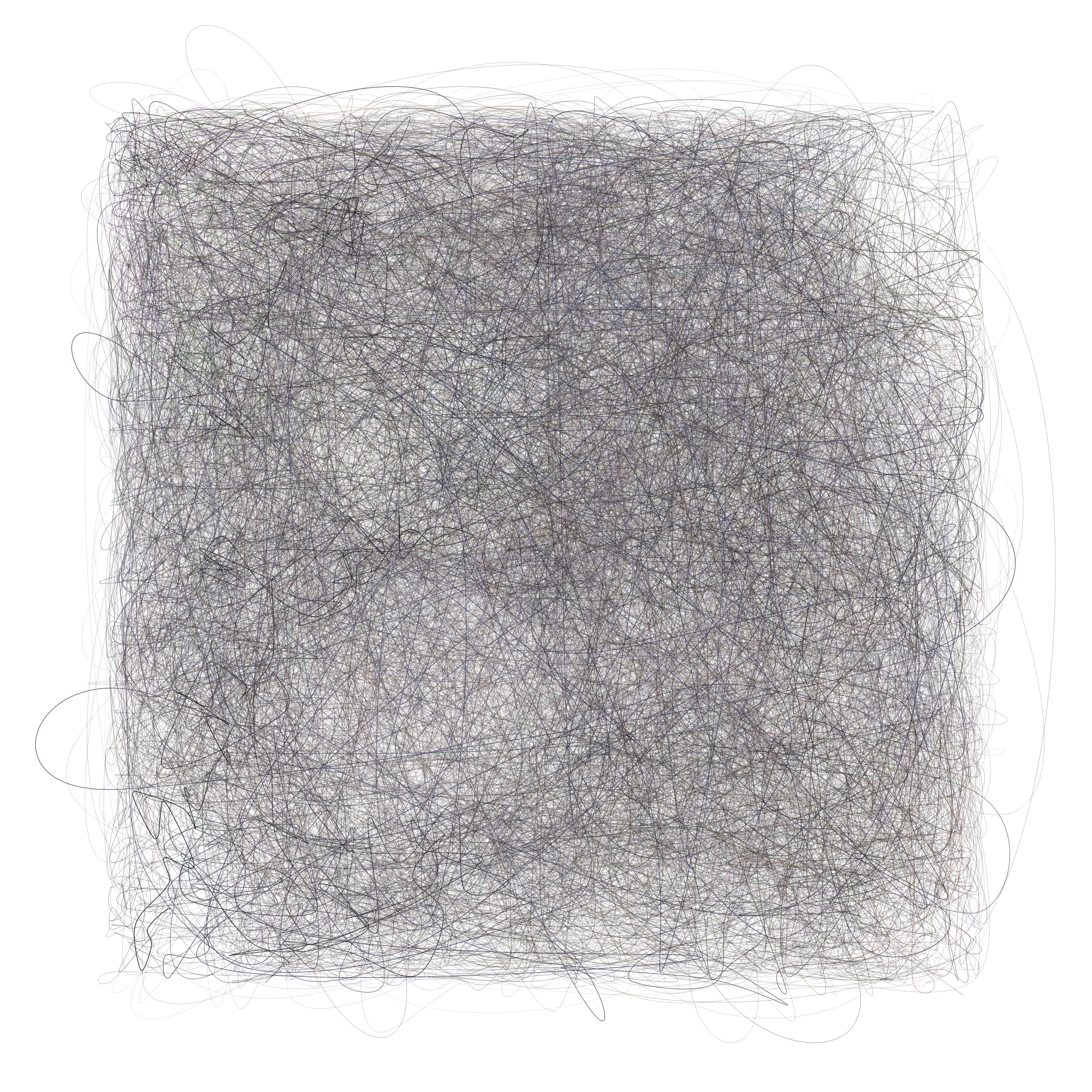 Art Blocks - Art Blocks v2 - Scribbled Boundaries #301 - NFT # 131000301