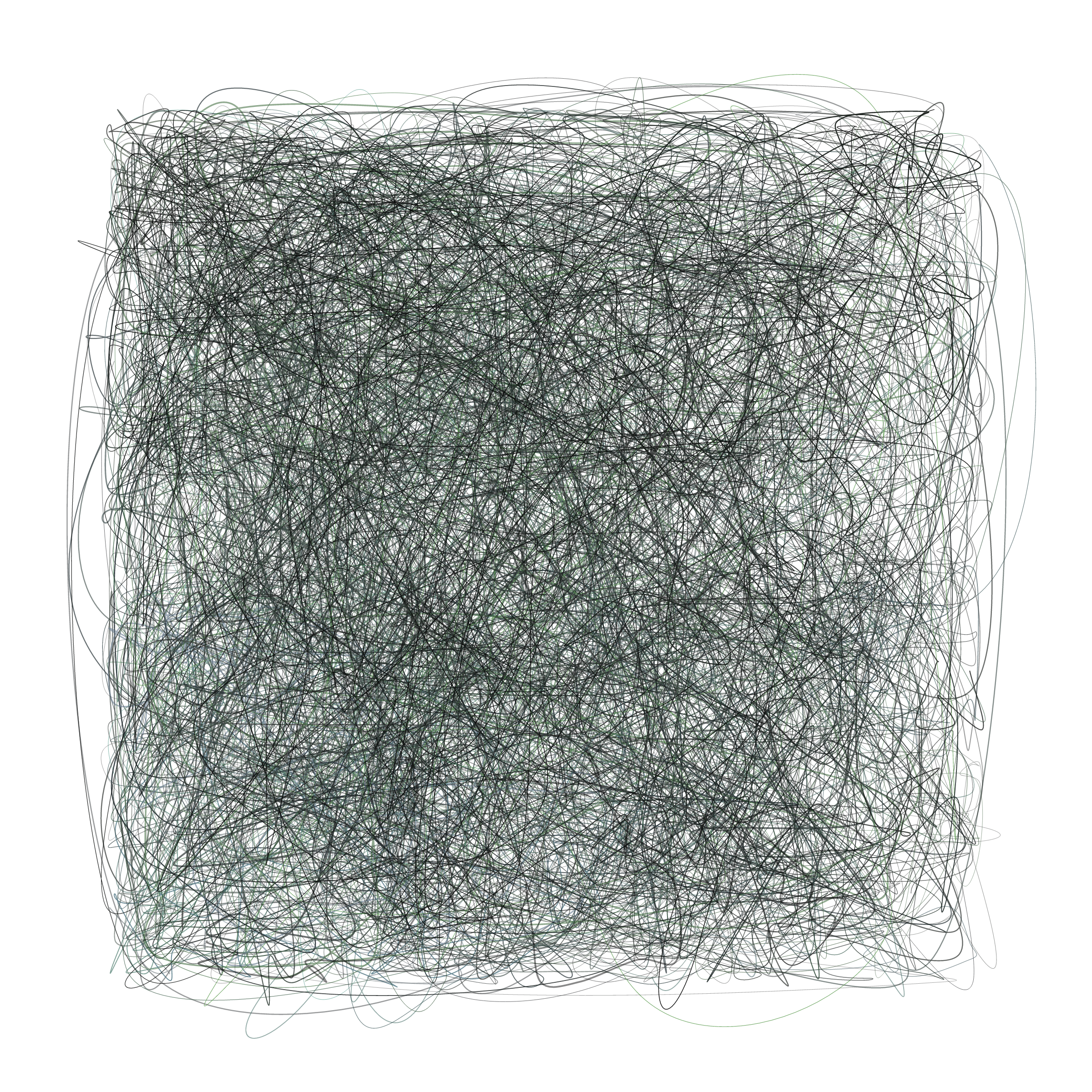 Art Blocks - Art Blocks v2 - Scribbled Boundaries #305 - NFT # 131000305