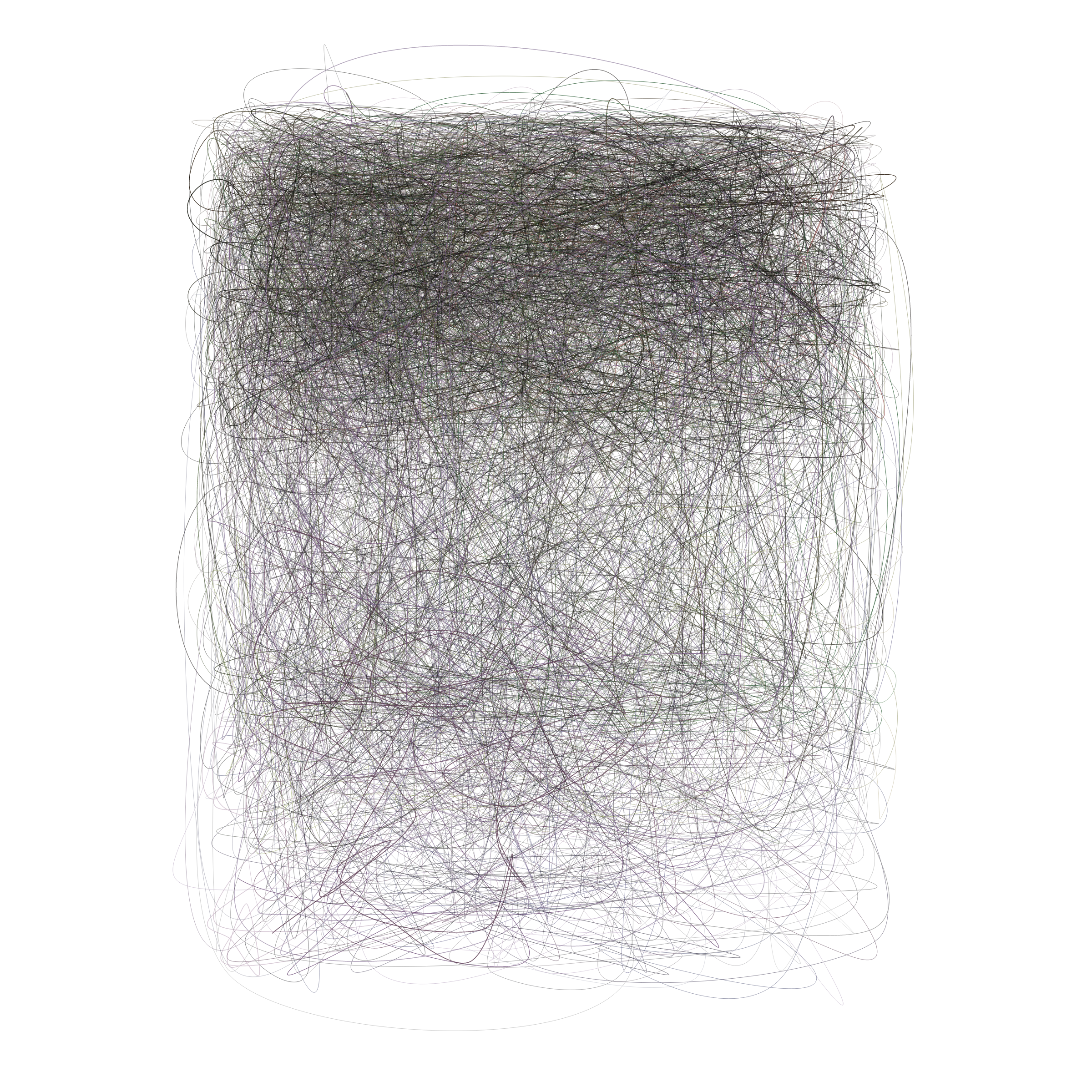 Art Blocks - Art Blocks v2 - Scribbled Boundaries #311 - NFT # 131000311