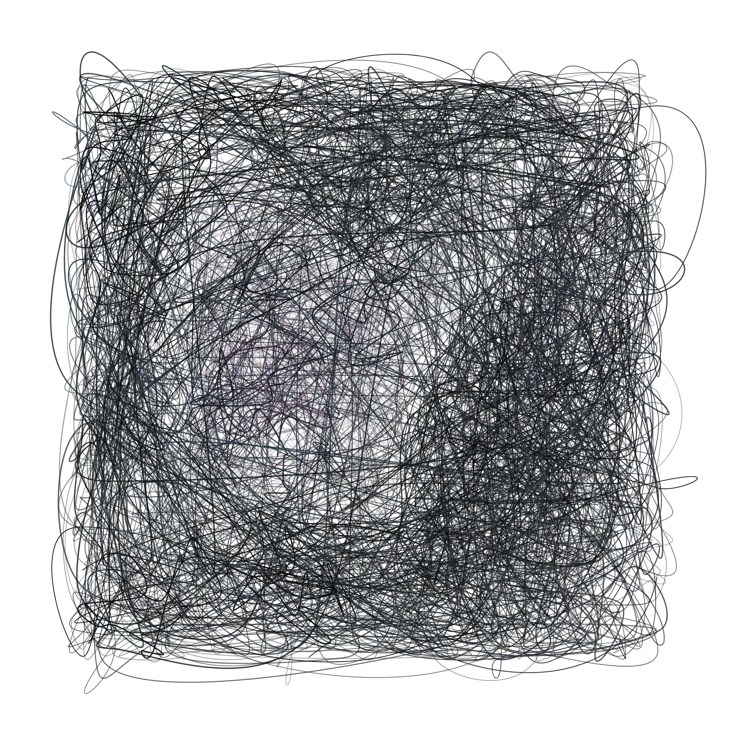 Art Blocks - Art Blocks v2 - Scribbled Boundaries #313 - NFT # 131000313