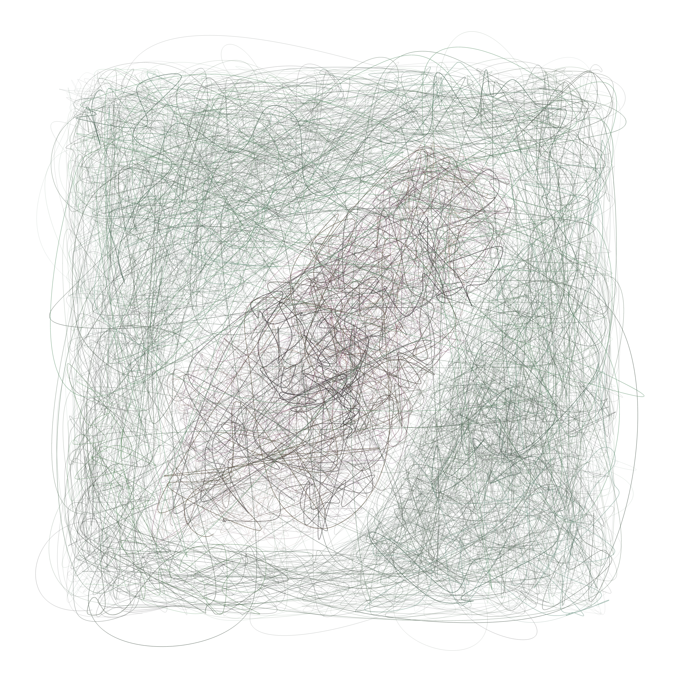 Art Blocks - Art Blocks v2 - Scribbled Boundaries #316 - NFT # 131000316