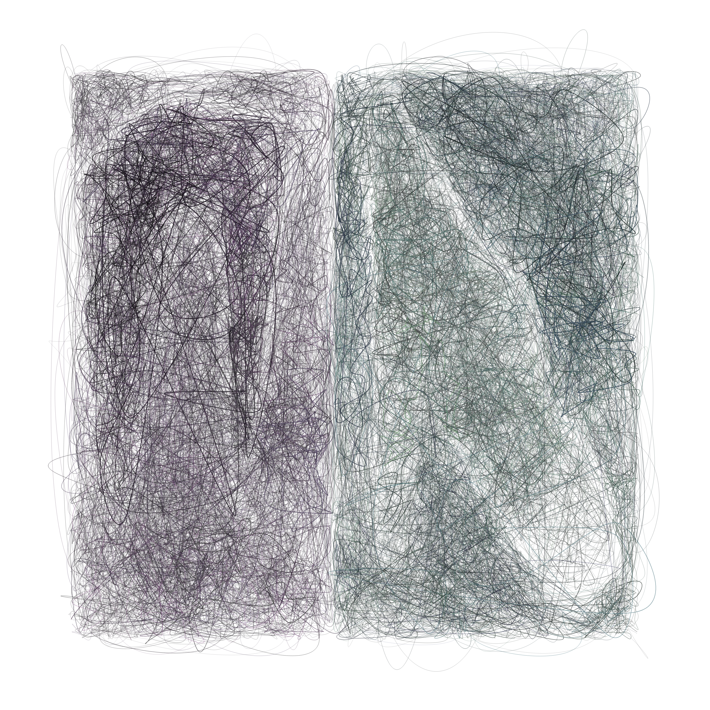 Art Blocks - Art Blocks v2 - Scribbled Boundaries #328 - NFT # 131000328