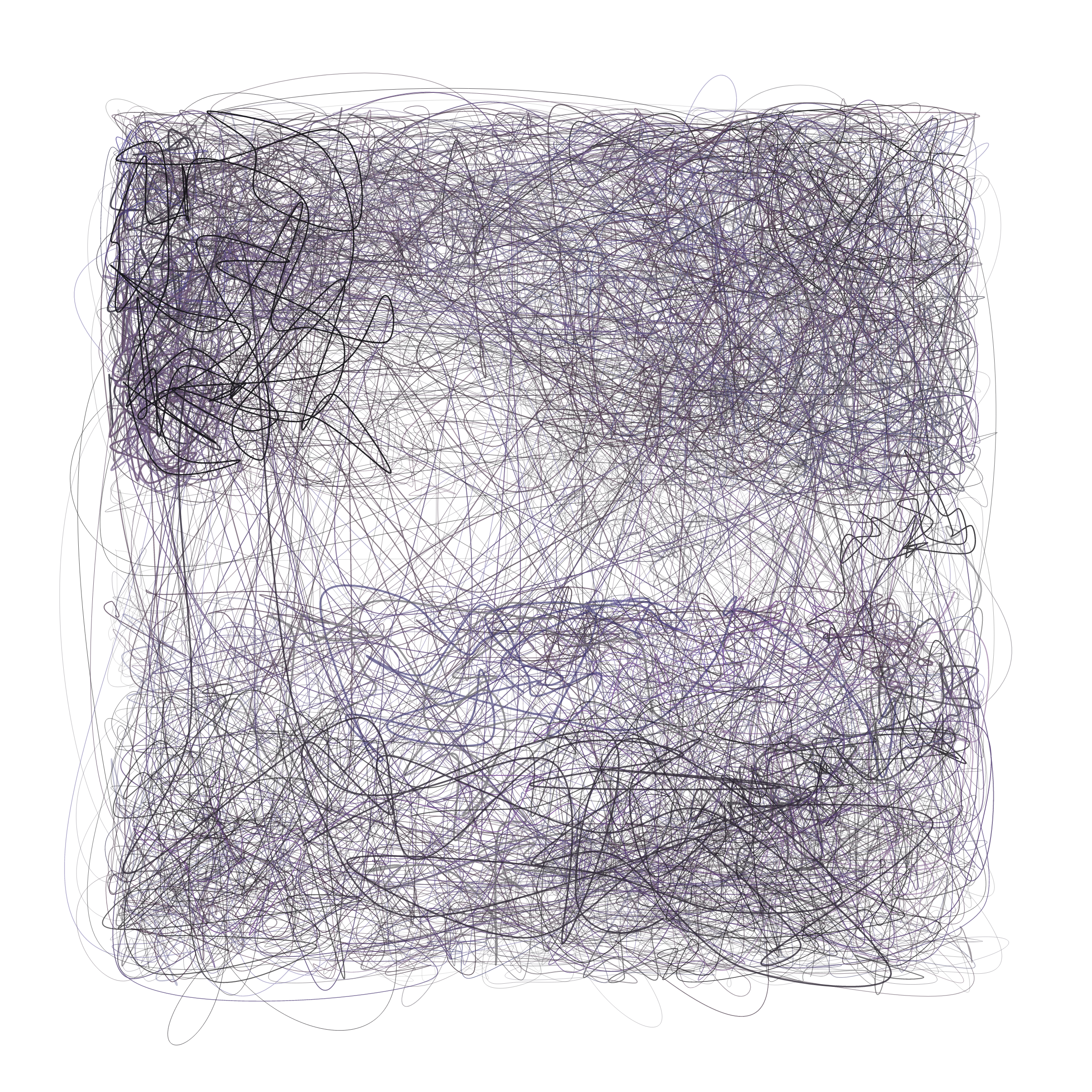 Art Blocks - Art Blocks v2 - Scribbled Boundaries #334 - NFT # 131000334