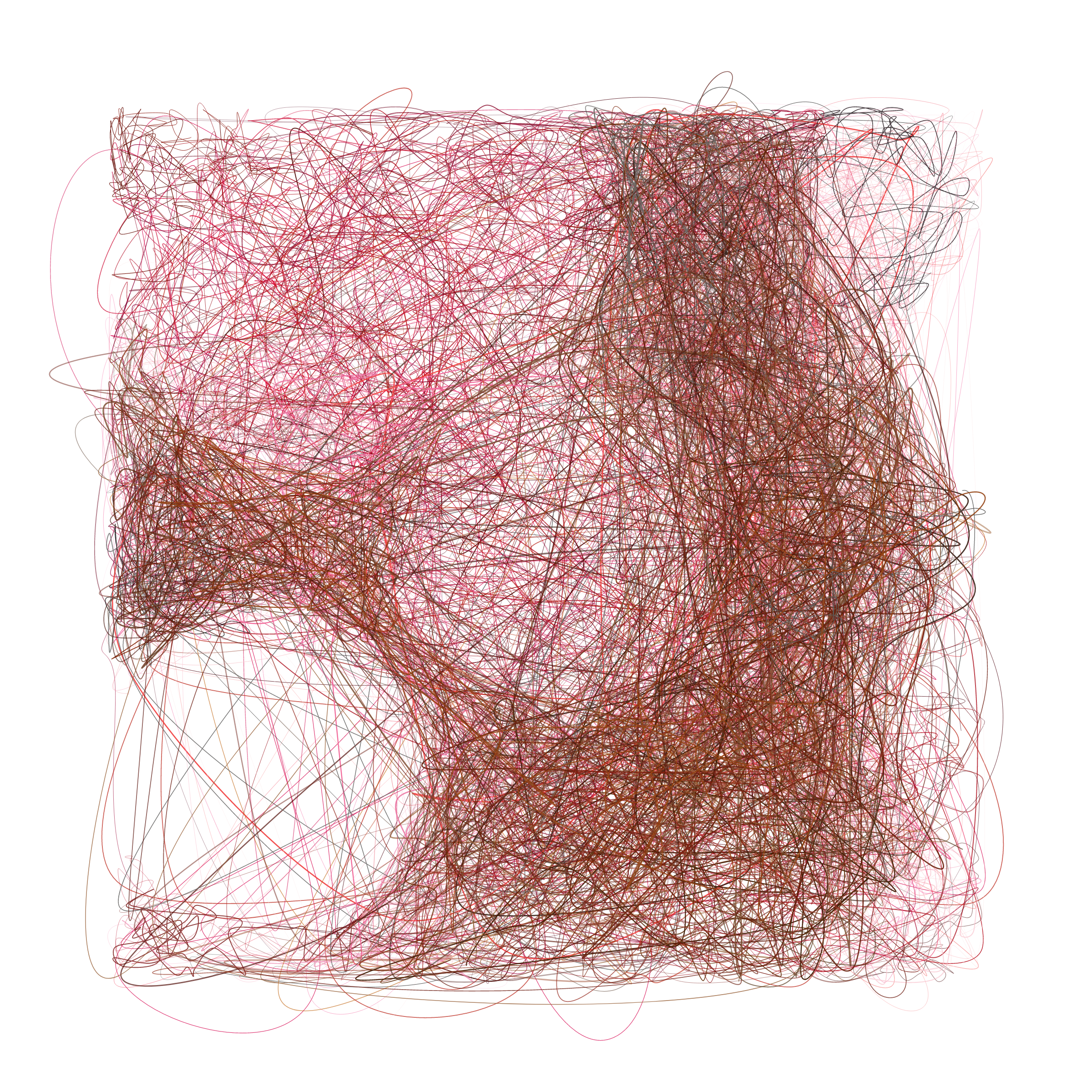 Art Blocks - Art Blocks v2 - Scribbled Boundaries #342 - NFT # 131000342