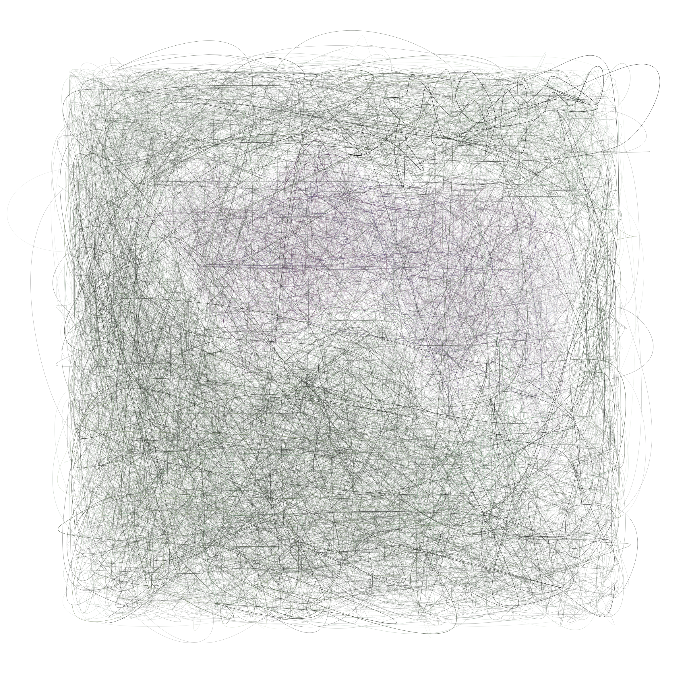 Art Blocks - Art Blocks v2 - Scribbled Boundaries #345 - NFT # 131000345