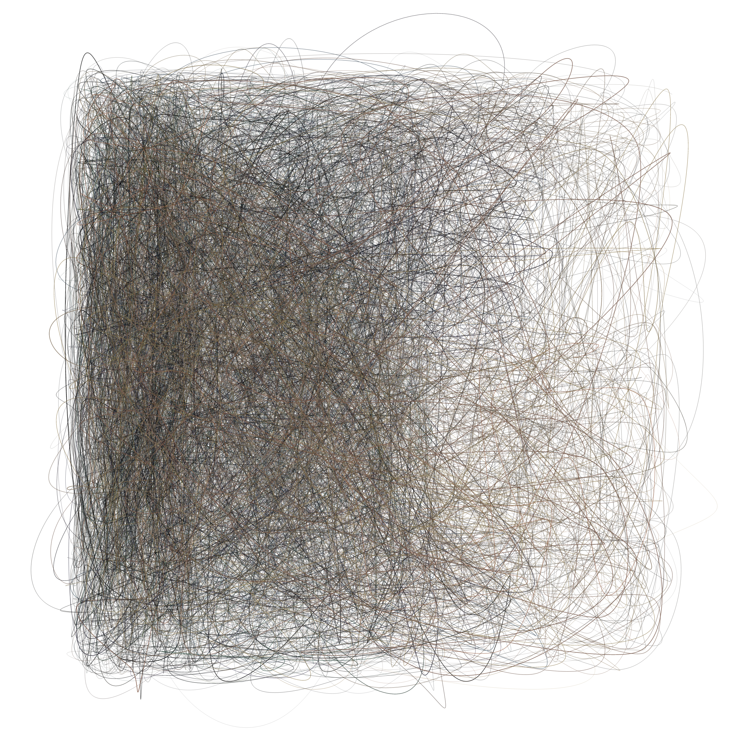 Art Blocks - Art Blocks v2 - Scribbled Boundaries #350 - NFT # 131000350