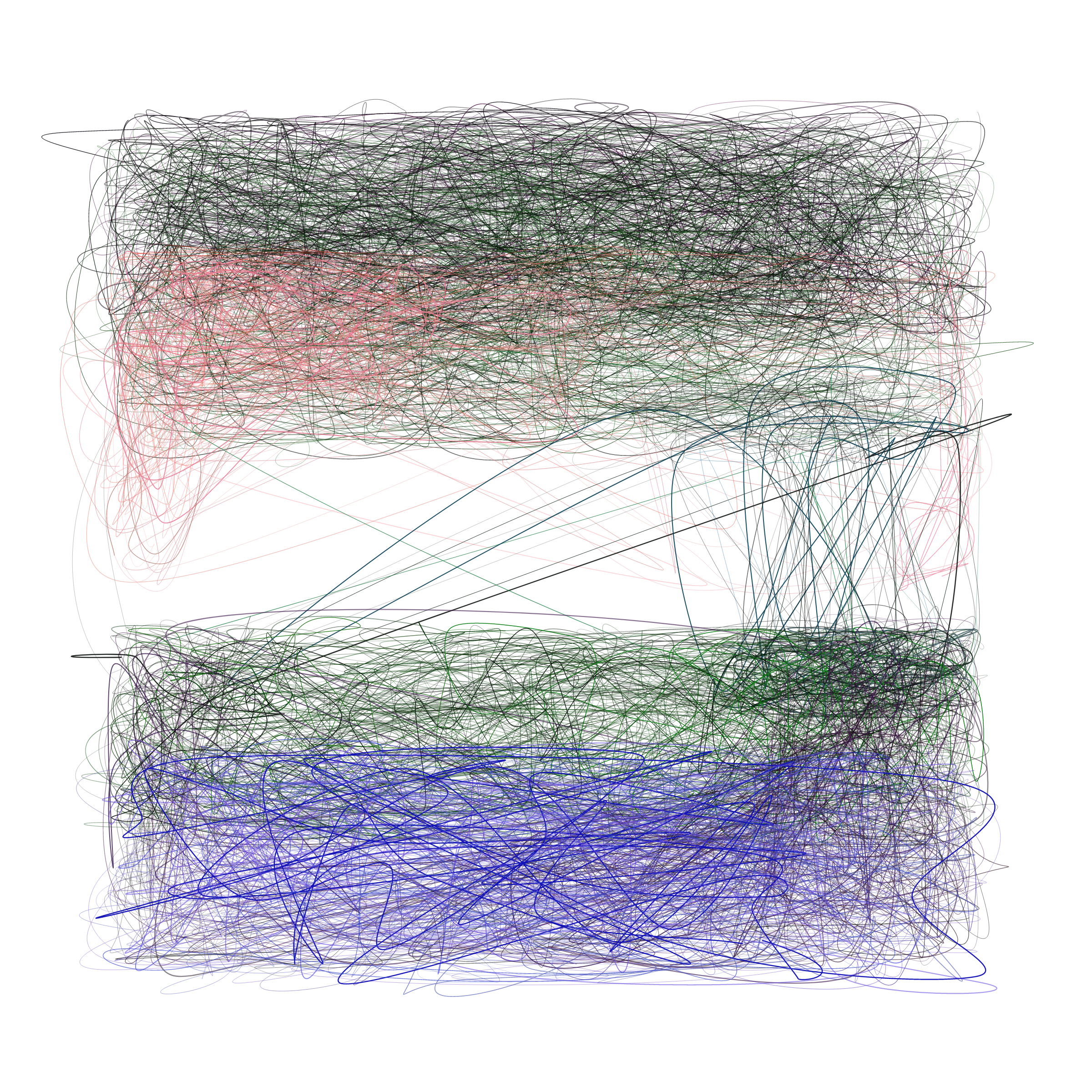 Art Blocks - Art Blocks v2 - Scribbled Boundaries #352 - NFT # 131000352