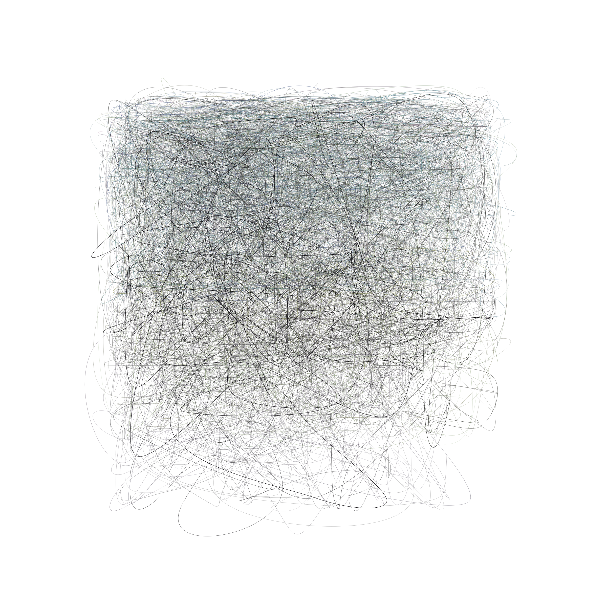 Art Blocks - Art Blocks v2 - Scribbled Boundaries #359 - NFT # 131000359