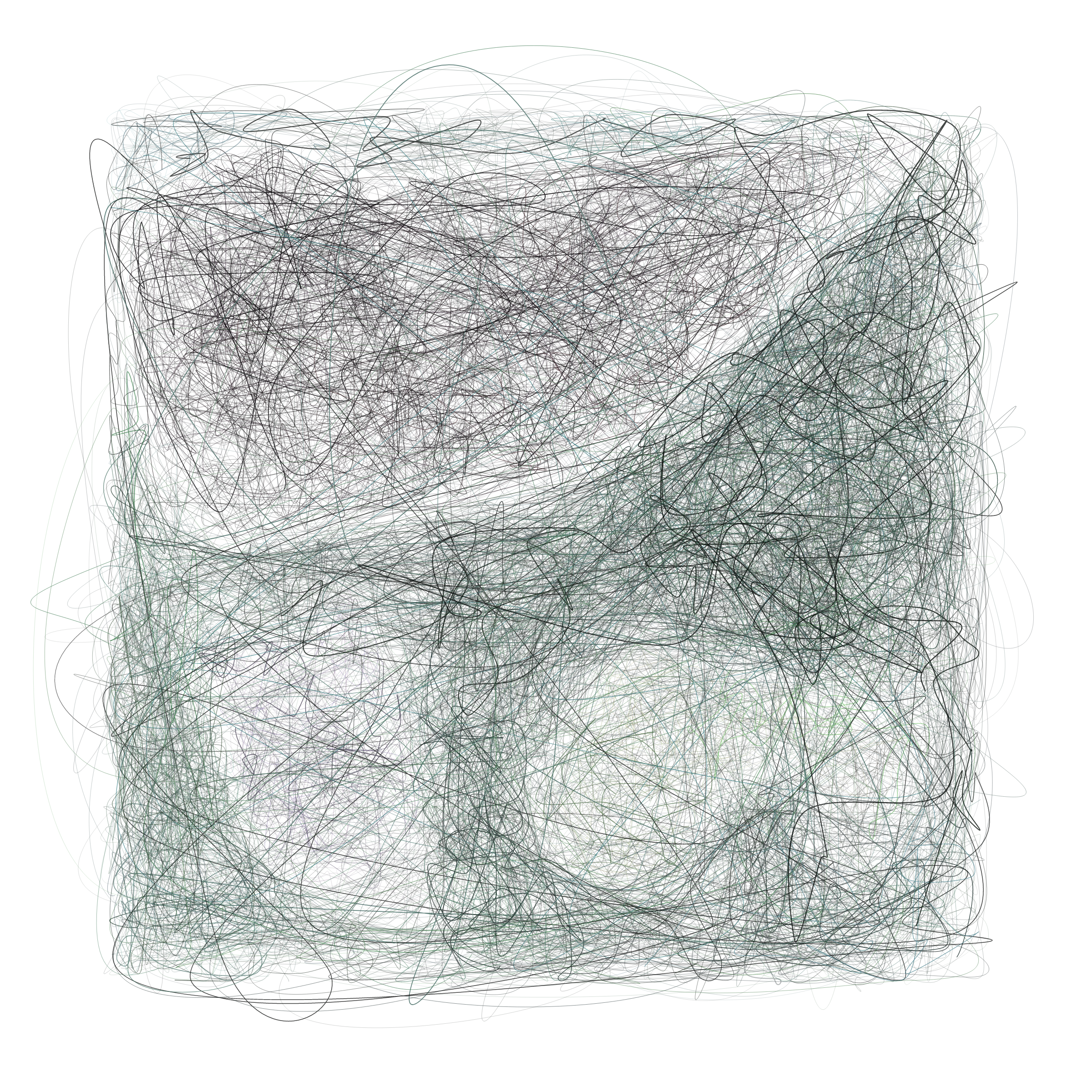 Art Blocks - Art Blocks v2 - Scribbled Boundaries #361 - NFT # 131000361