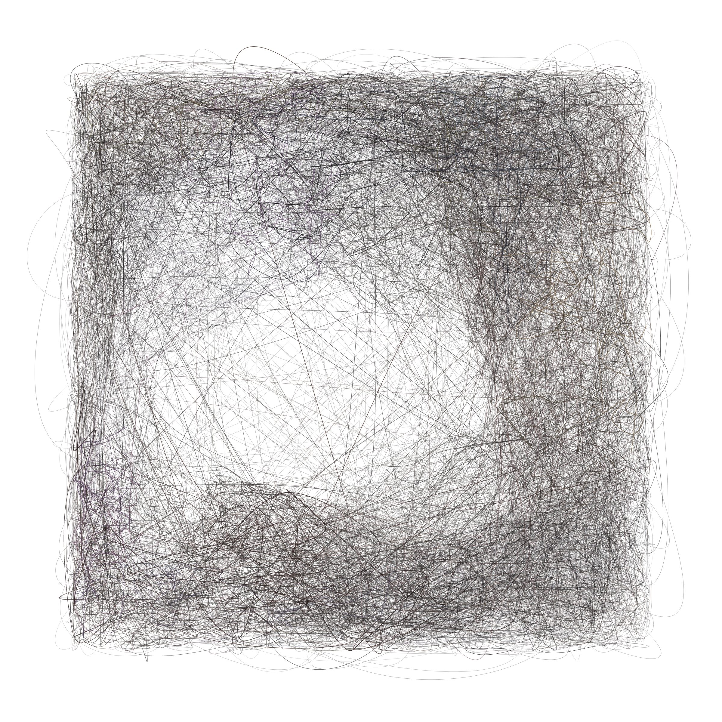 Art Blocks - Art Blocks v2 - Scribbled Boundaries #363 - NFT # 131000363