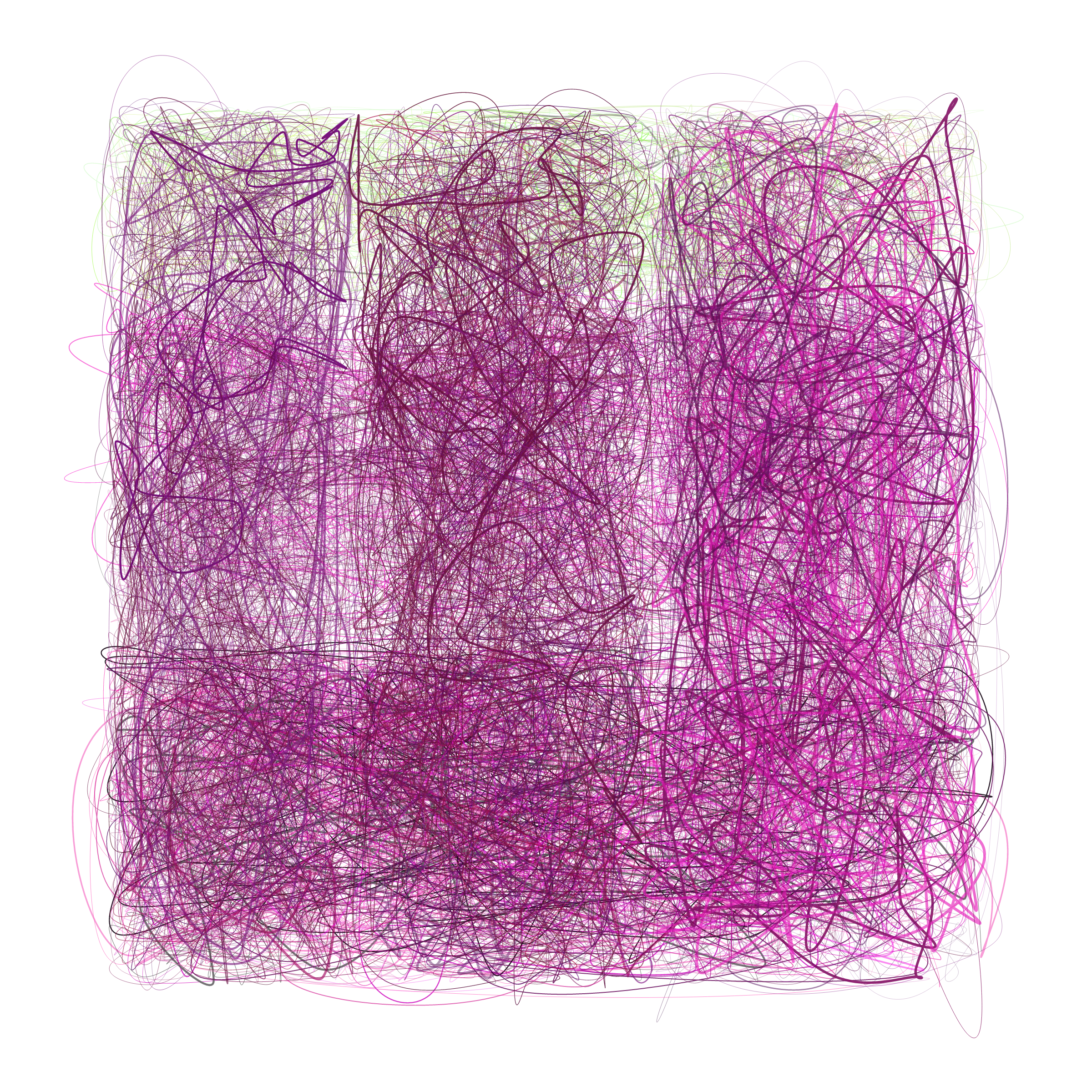 Art Blocks - Art Blocks v2 - Scribbled Boundaries #364 - NFT # 131000364