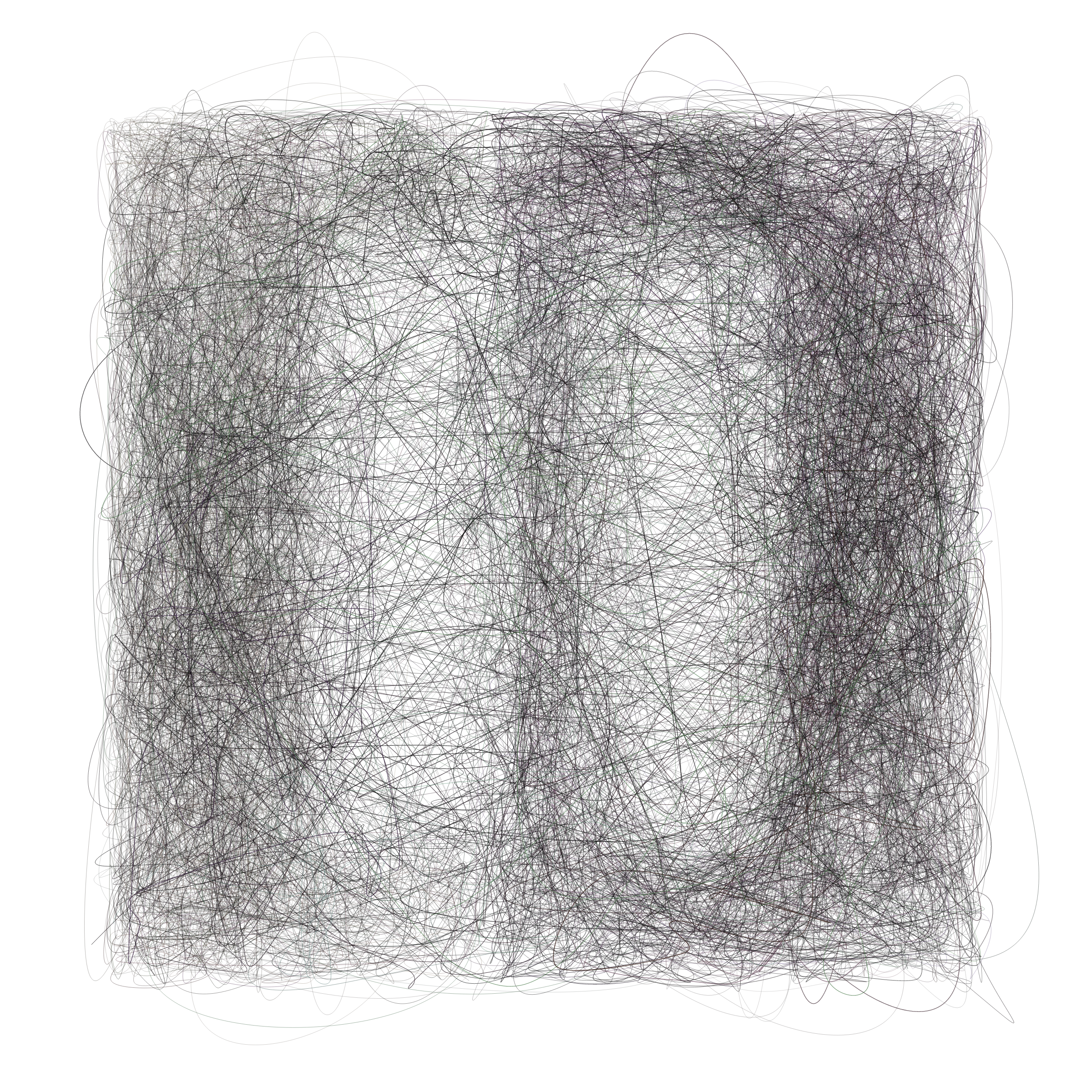 Art Blocks - Art Blocks v2 - Scribbled Boundaries #367 - NFT # 131000367