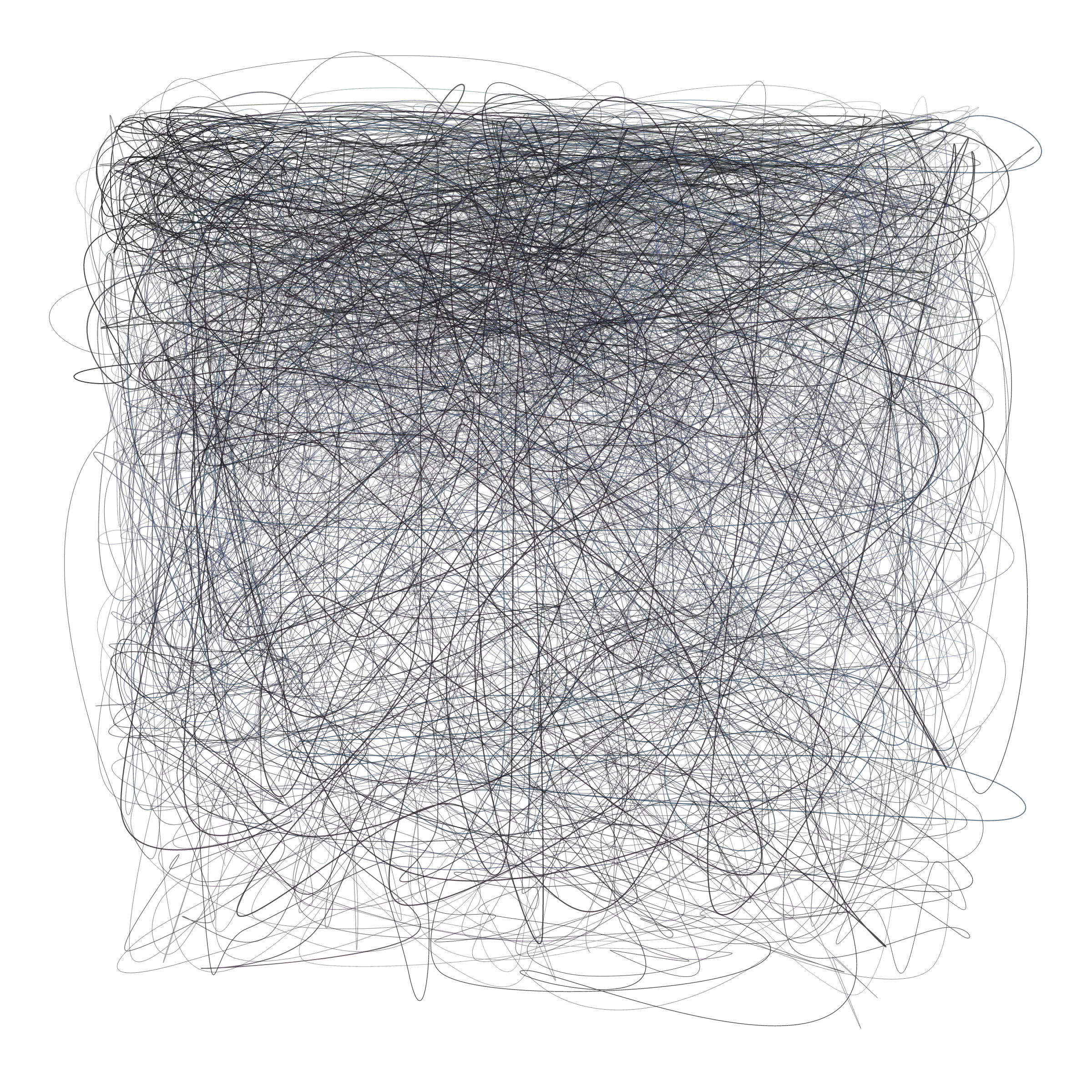 Art Blocks - Art Blocks v2 - Scribbled Boundaries #372 - NFT # 131000372