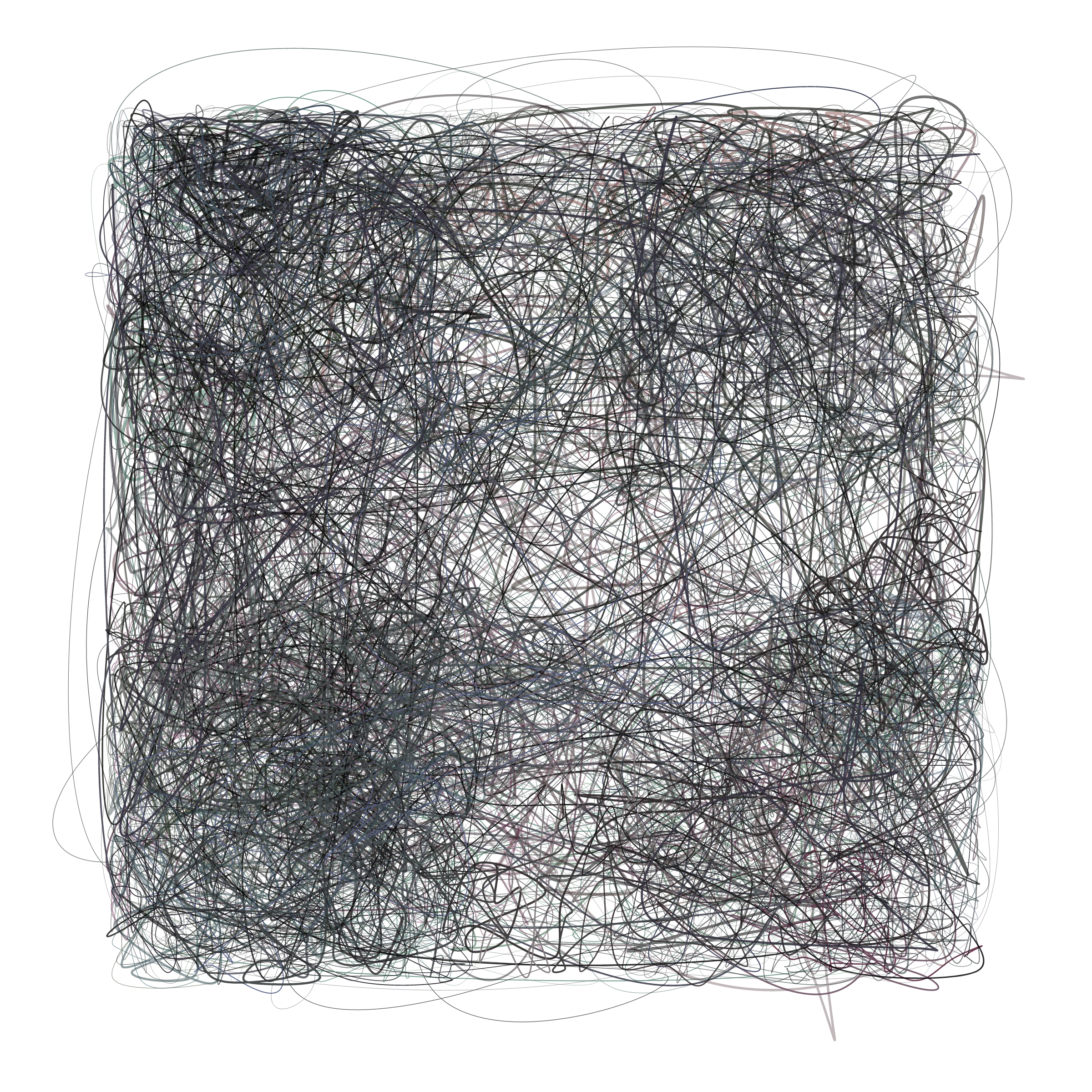 Art Blocks - Art Blocks v2 - Scribbled Boundaries #373 - NFT # 131000373