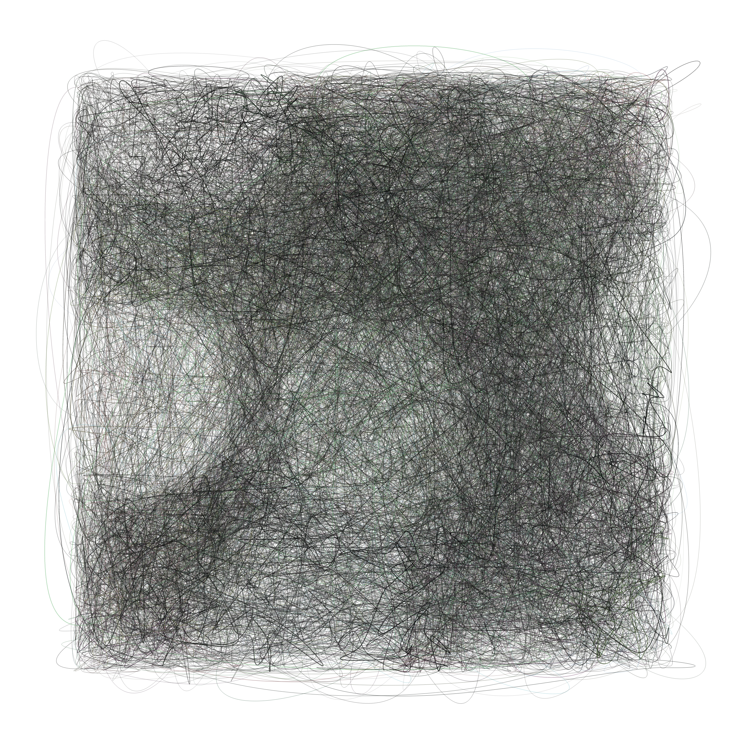 Art Blocks - Art Blocks v2 - Scribbled Boundaries #398 - NFT # 131000398