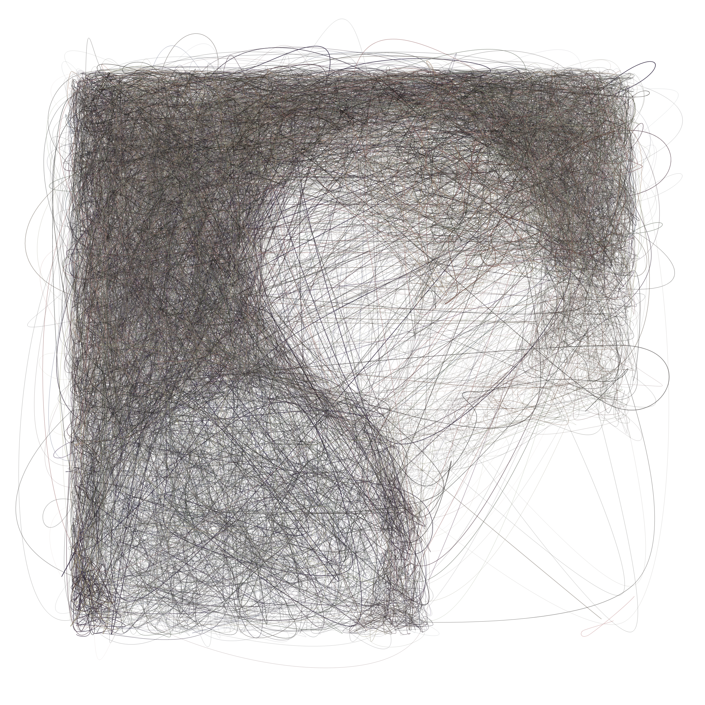 Art Blocks - Art Blocks v2 - Scribbled Boundaries #399 - NFT # 131000399