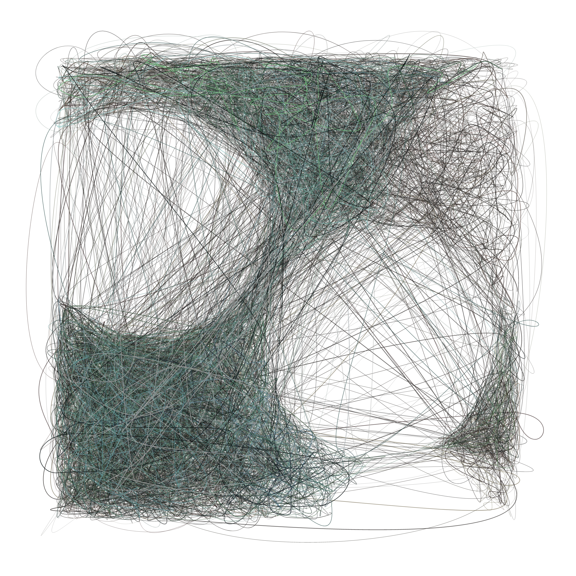 Art Blocks - Art Blocks v2 - Scribbled Boundaries #400 - NFT # 131000400