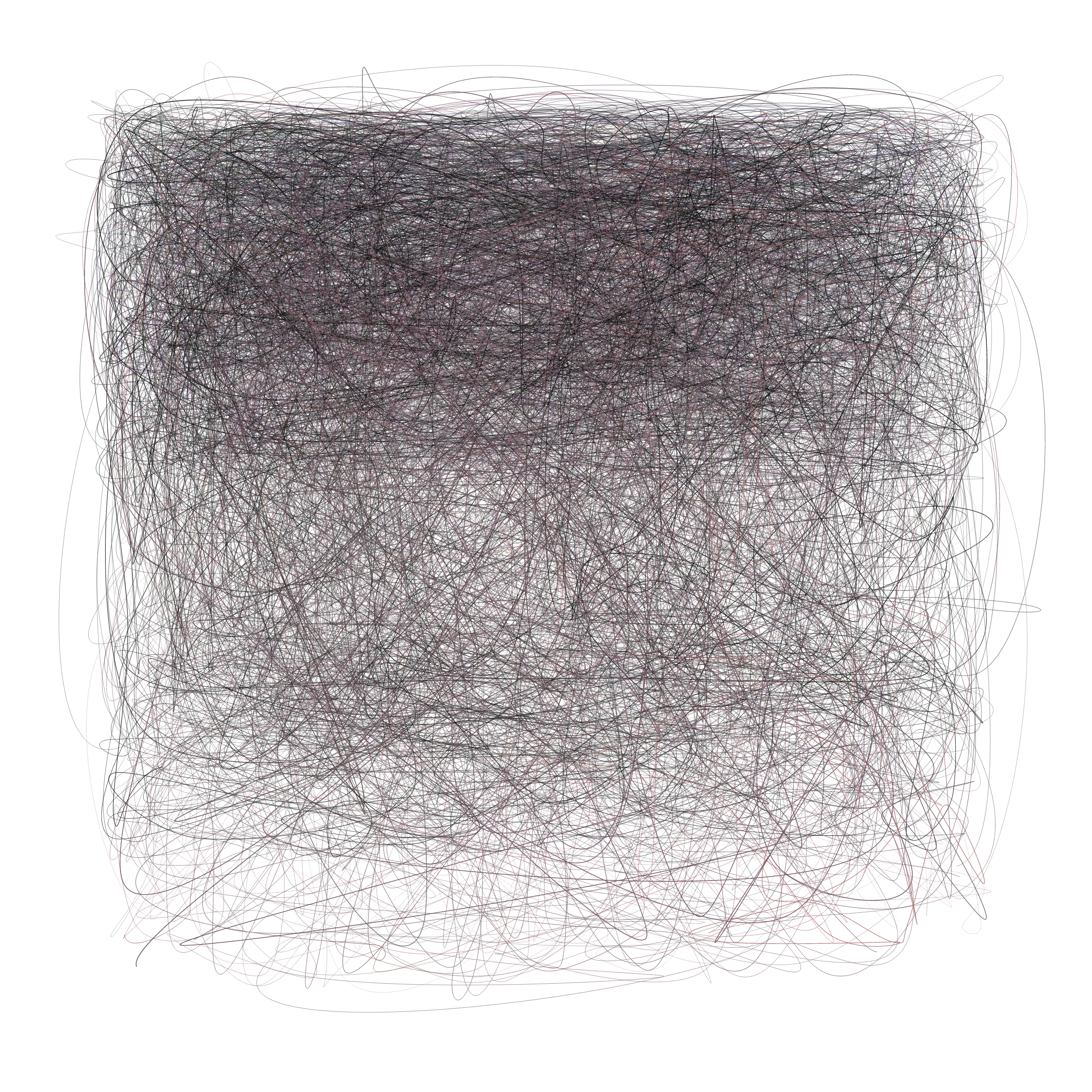 Art Blocks - Art Blocks v2 - Scribbled Boundaries #418 - NFT # 131000418