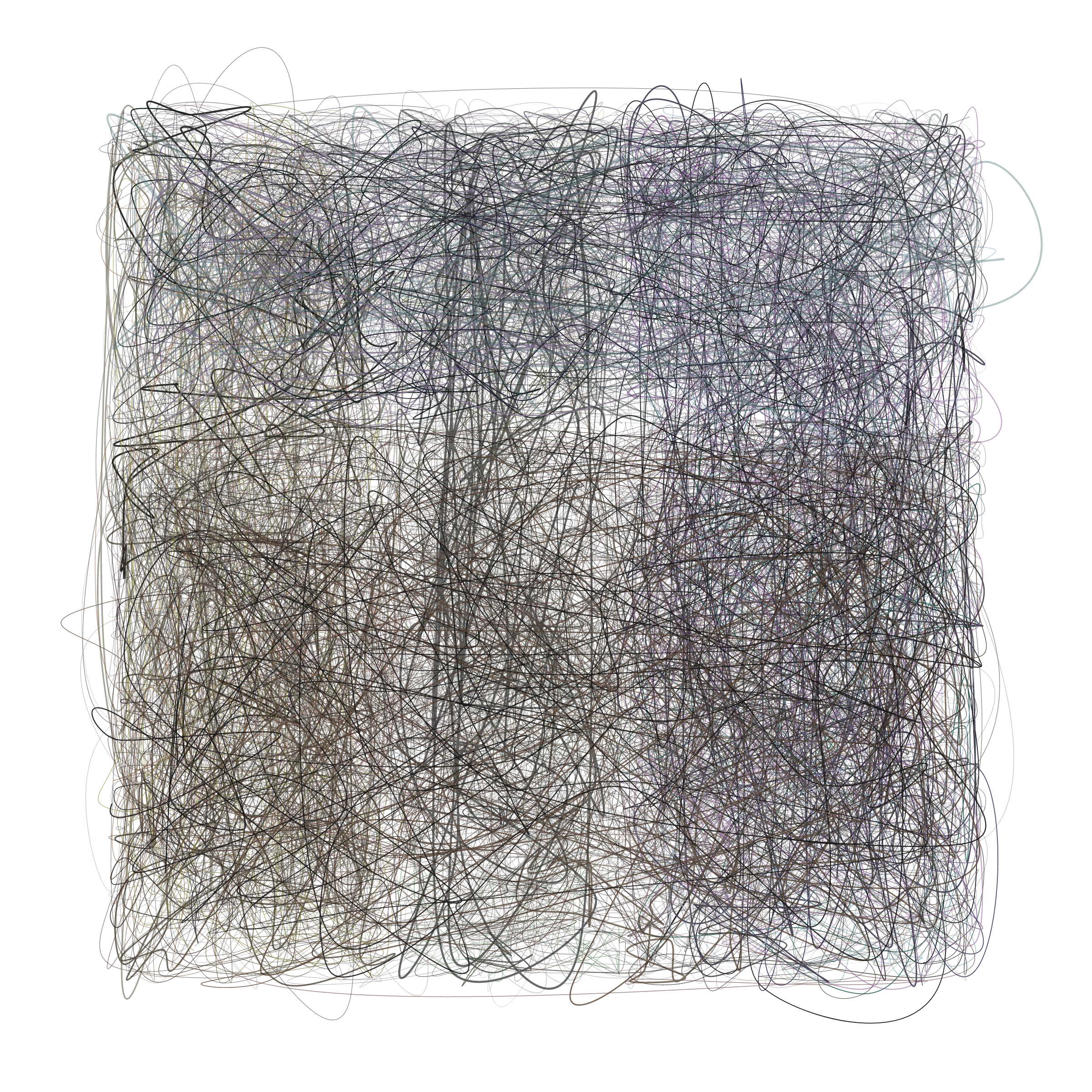 Art Blocks - Art Blocks v2 - Scribbled Boundaries #422 - NFT # 131000422