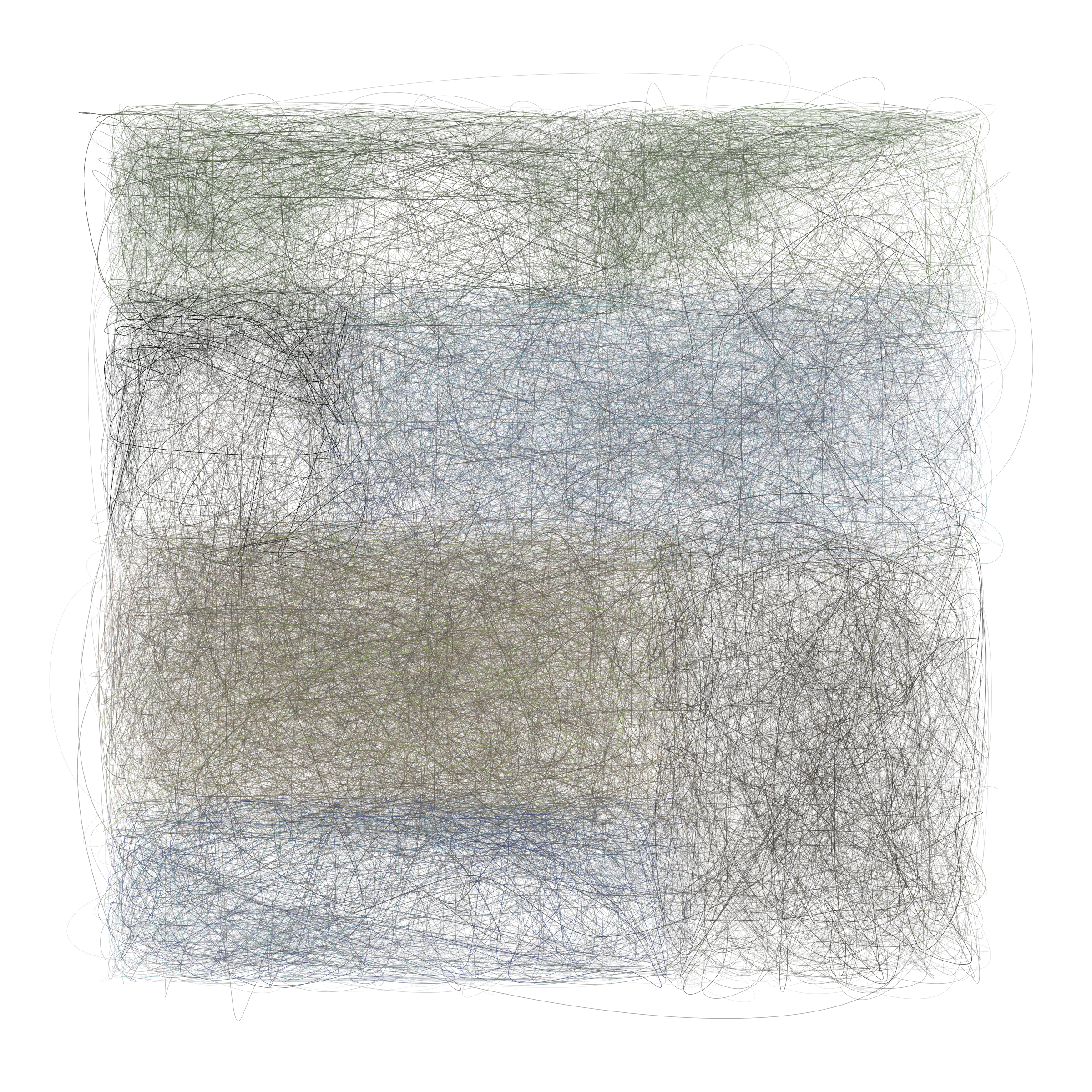 Art Blocks - Art Blocks v2 - Scribbled Boundaries #423 - NFT # 131000423