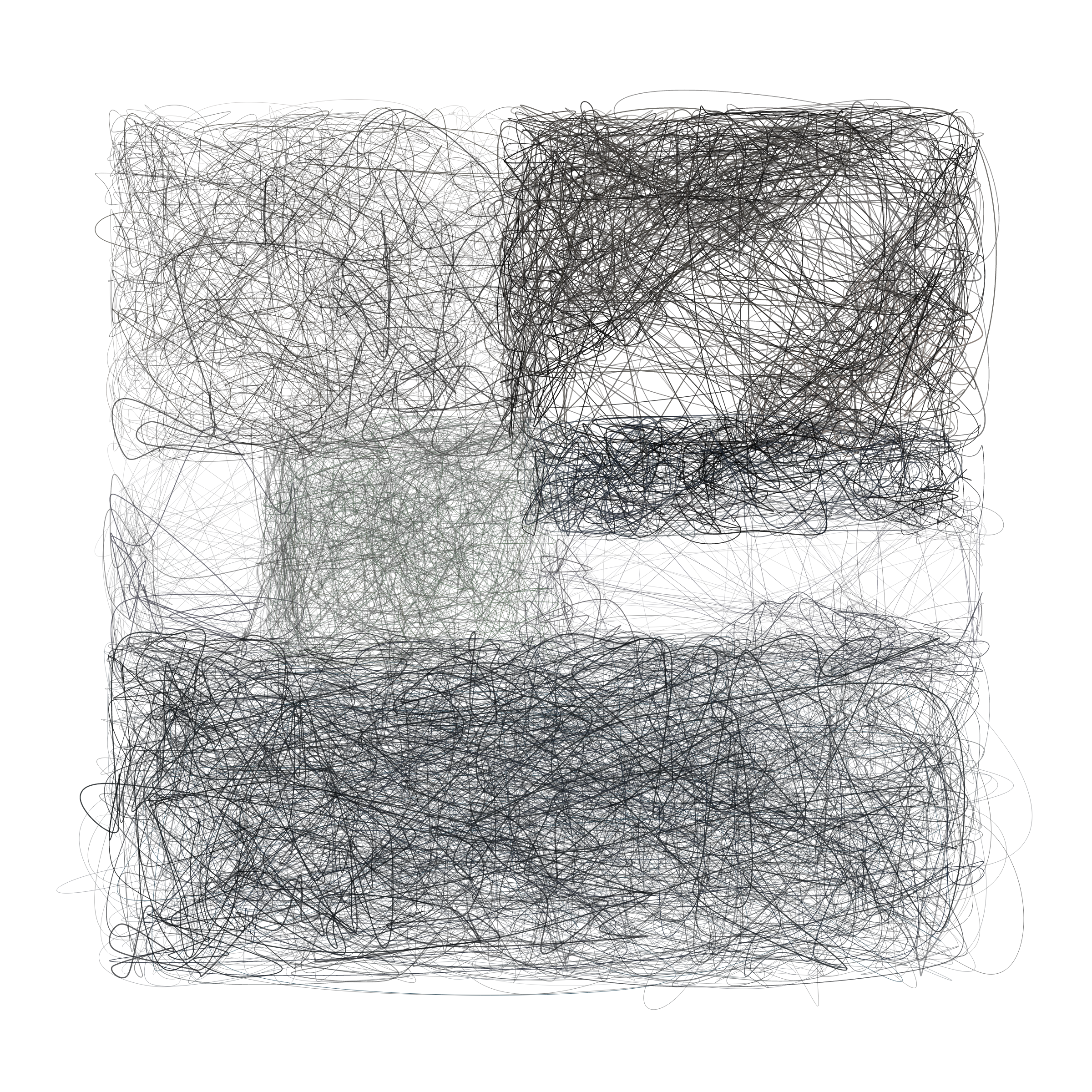 Art Blocks - Art Blocks v2 - Scribbled Boundaries #427 - NFT # 131000427