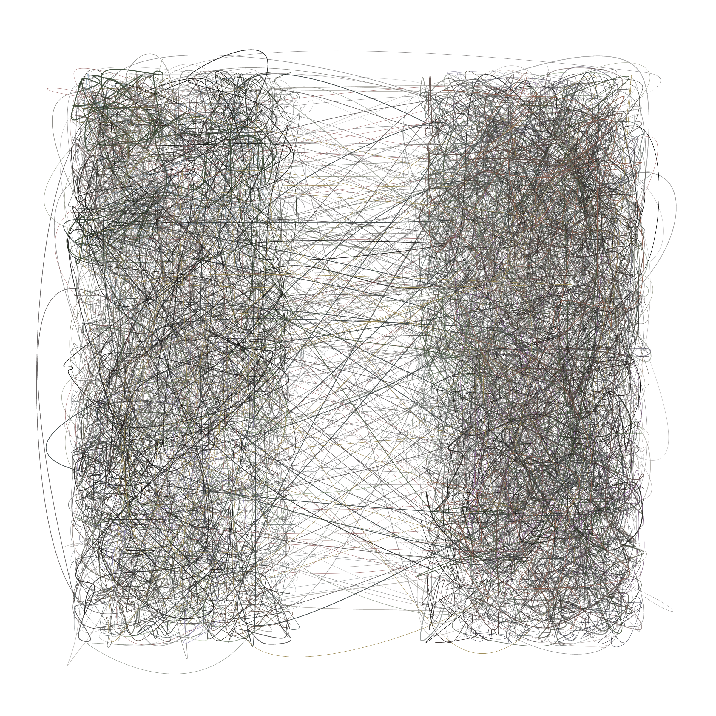 Art Blocks - Art Blocks v2 - Scribbled Boundaries #428 - NFT # 131000428