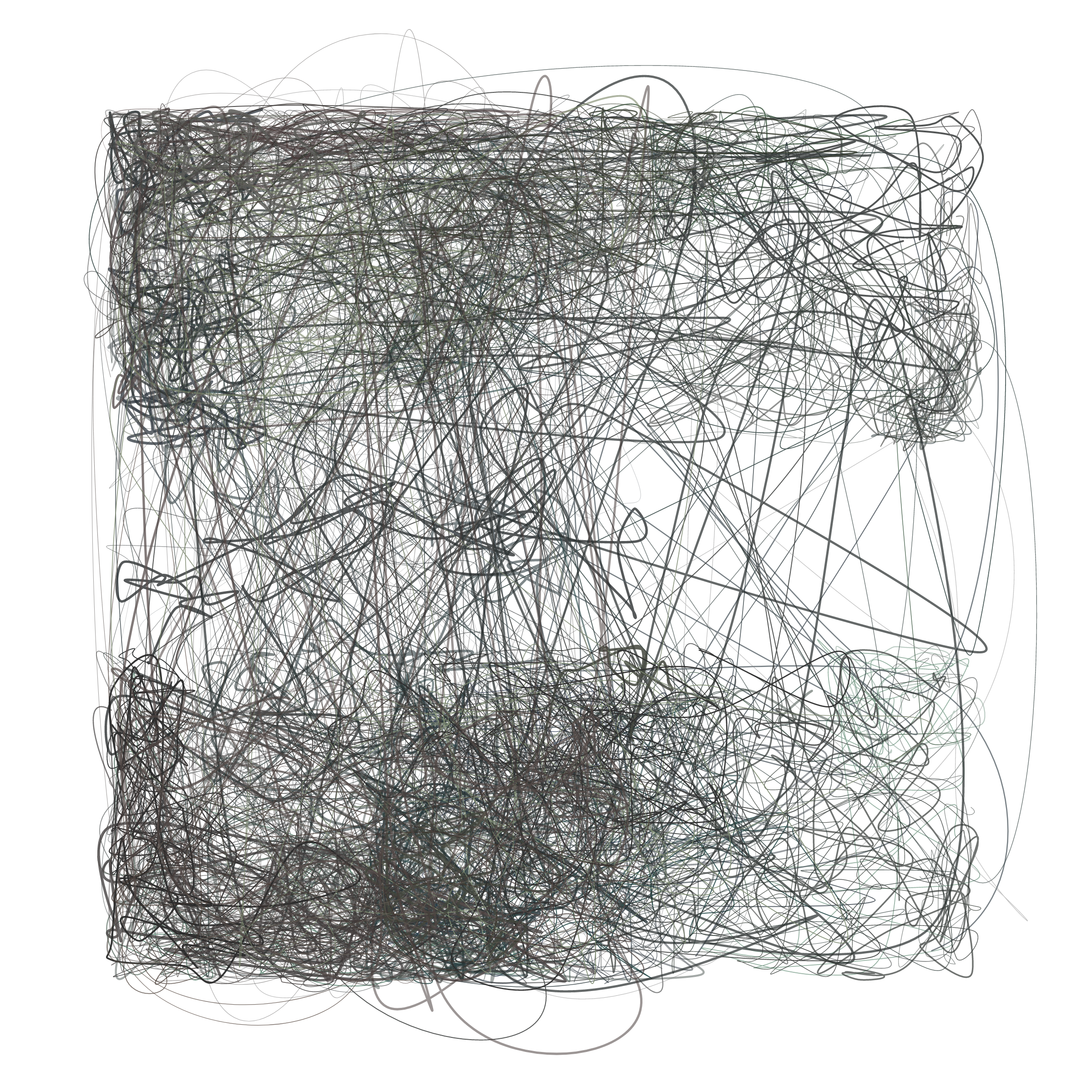 Art Blocks - Art Blocks v2 - Scribbled Boundaries #431 - NFT # 131000431