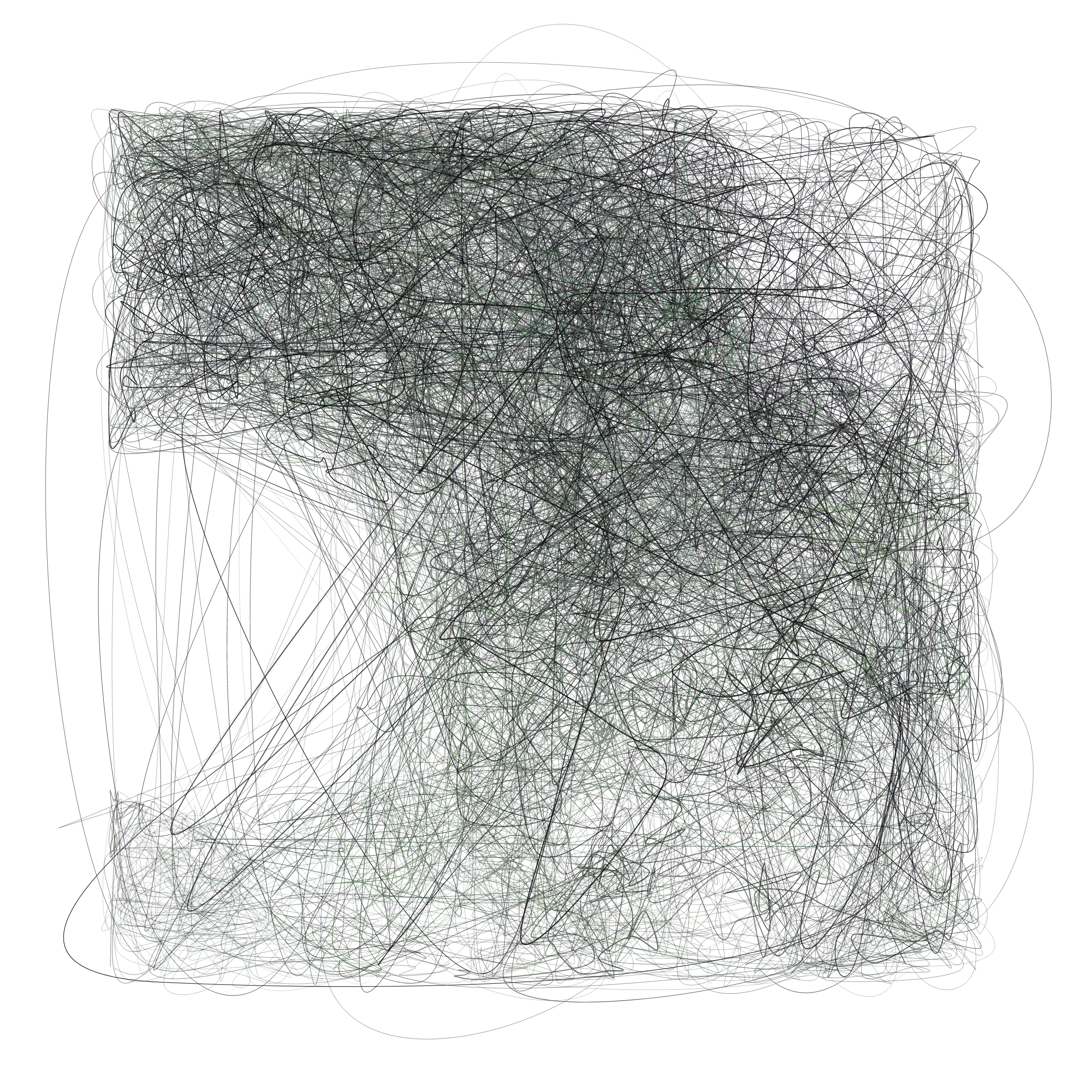 Art Blocks - Art Blocks v2 - Scribbled Boundaries #436 - NFT # 131000436