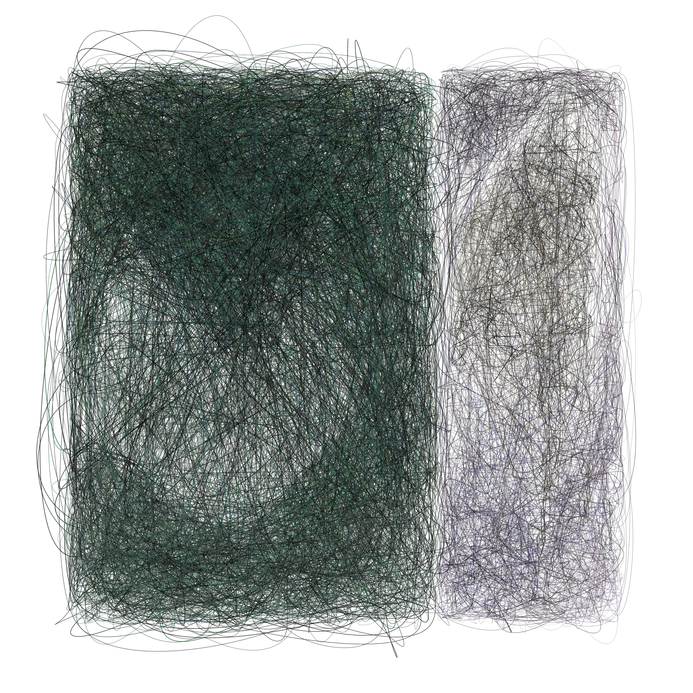 Art Blocks - Art Blocks v2 - Scribbled Boundaries #438 - NFT # 131000438