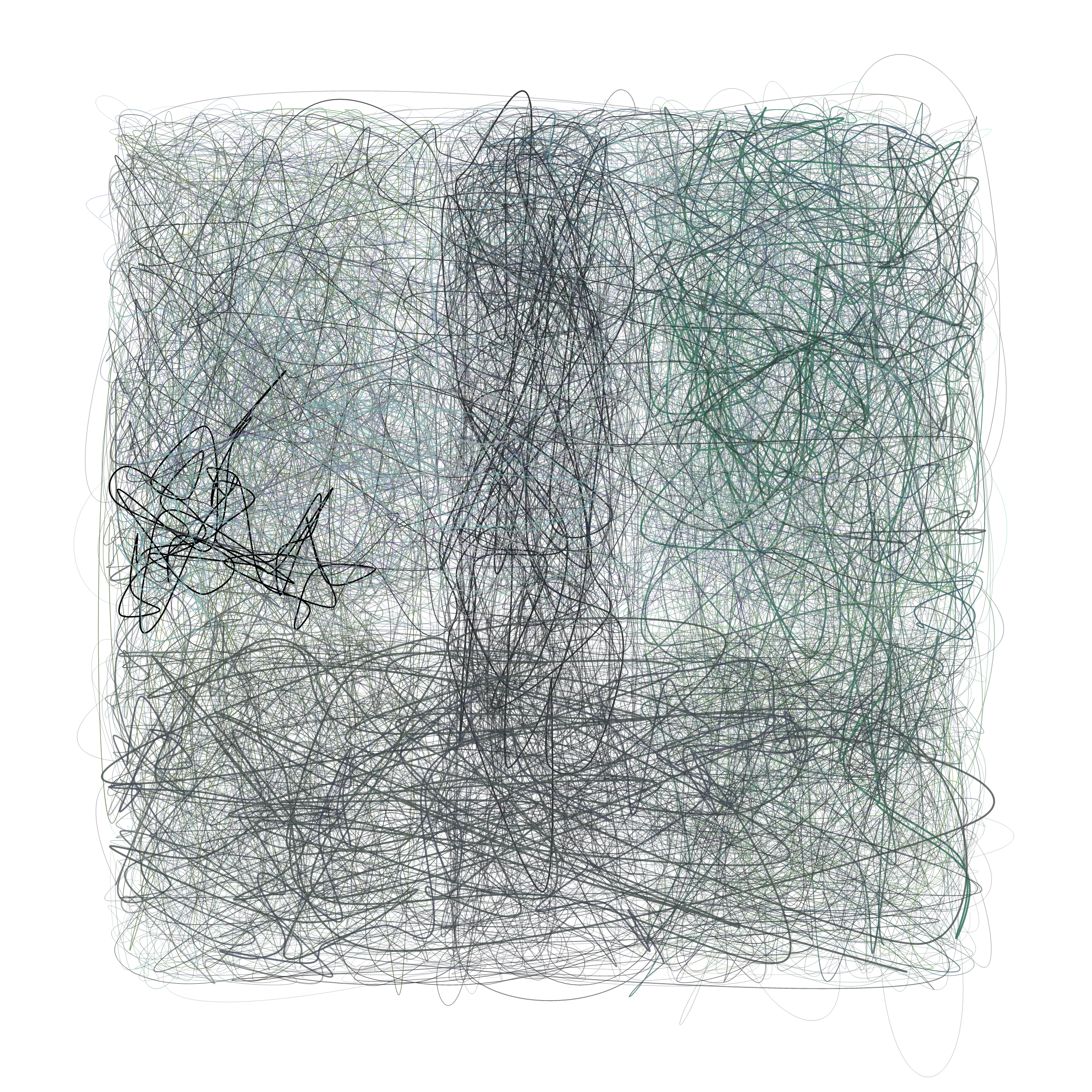 Art Blocks - Art Blocks v2 - Scribbled Boundaries #440 - NFT # 131000440