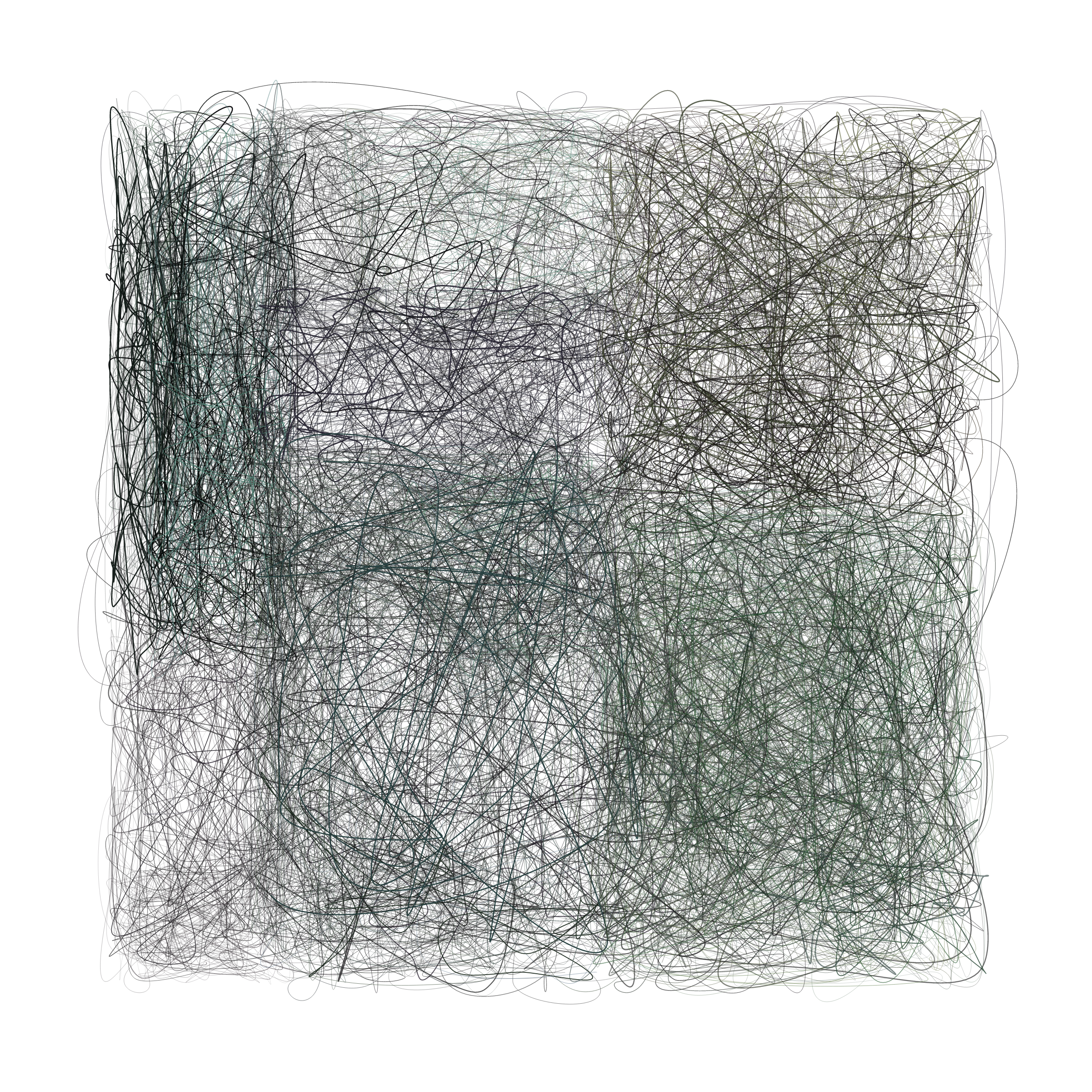 Art Blocks - Art Blocks v2 - Scribbled Boundaries #441 - NFT # 131000441