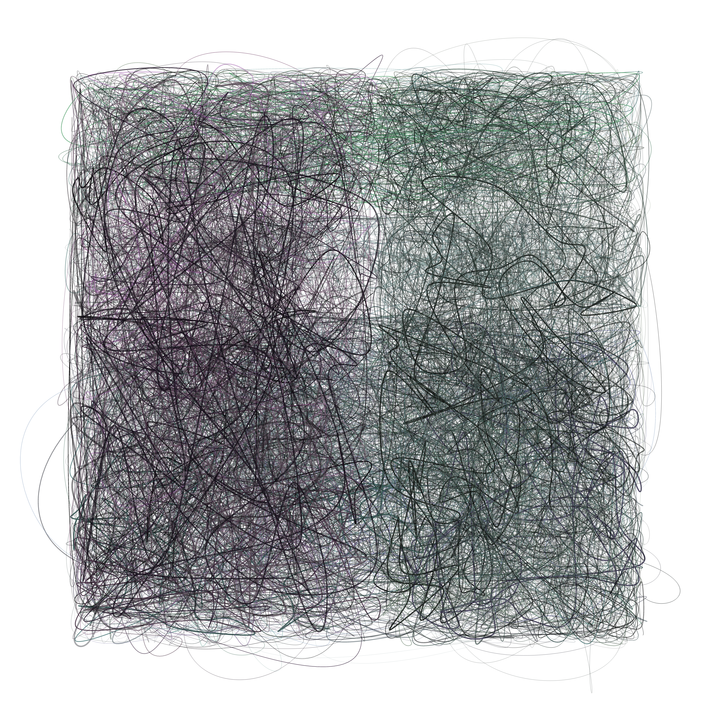 Art Blocks - Art Blocks v2 - Scribbled Boundaries #450 - NFT # 131000450