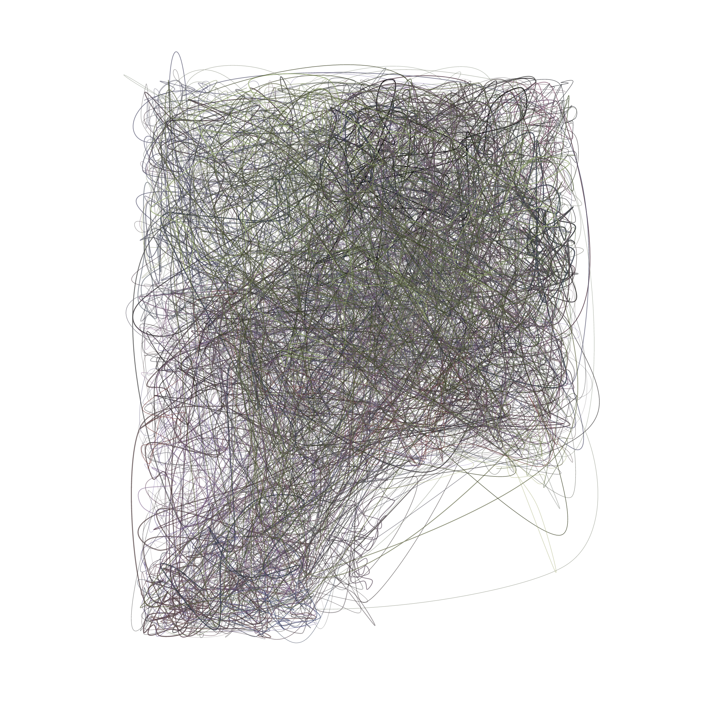 Art Blocks - Art Blocks v2 - Scribbled Boundaries #452 - NFT # 131000452