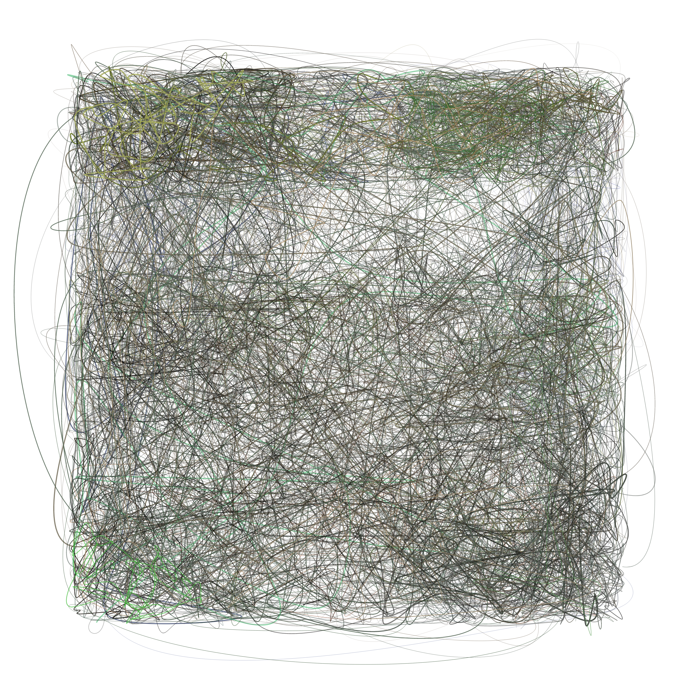 Art Blocks - Art Blocks v2 - Scribbled Boundaries #453 - NFT # 131000453