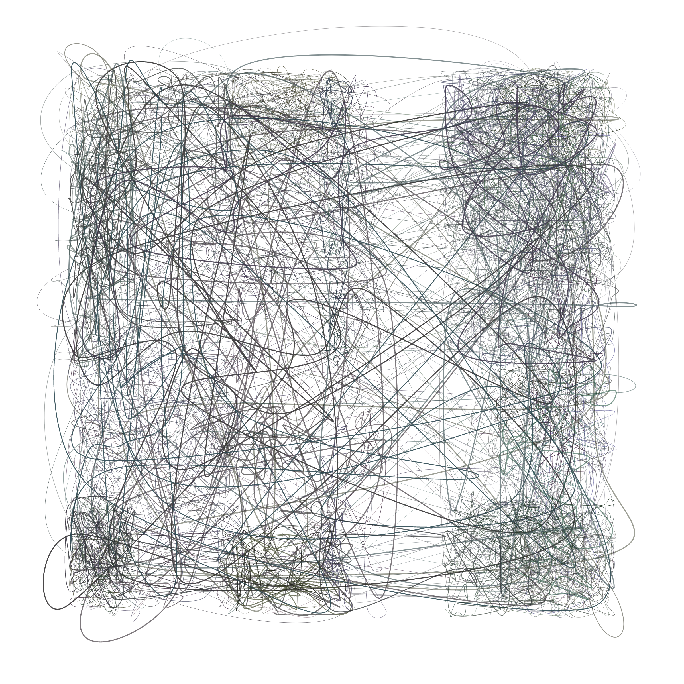 Art Blocks - Art Blocks v2 - Scribbled Boundaries #462 - NFT # 131000462