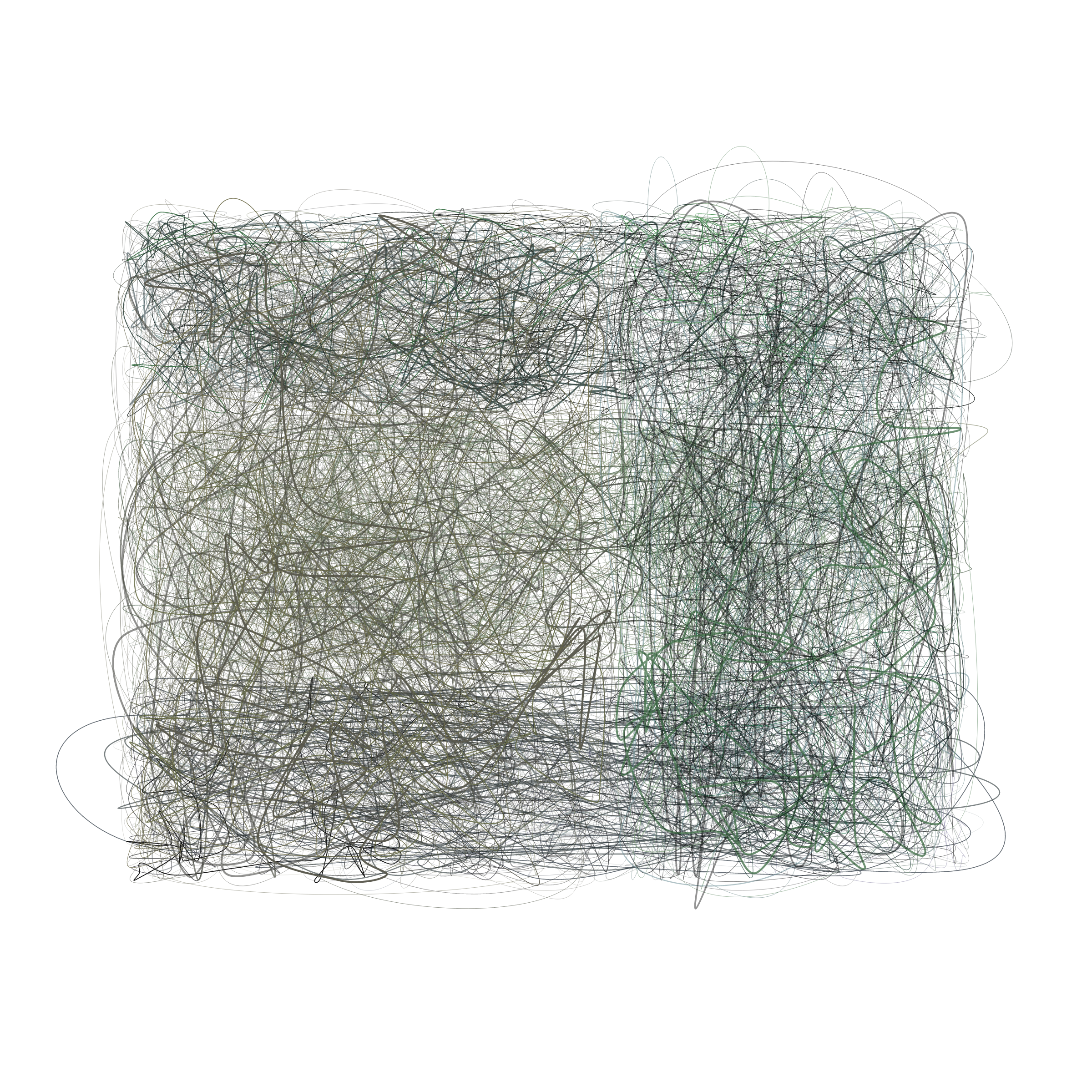 Art Blocks - Art Blocks v2 - Scribbled Boundaries #463 - NFT # 131000463