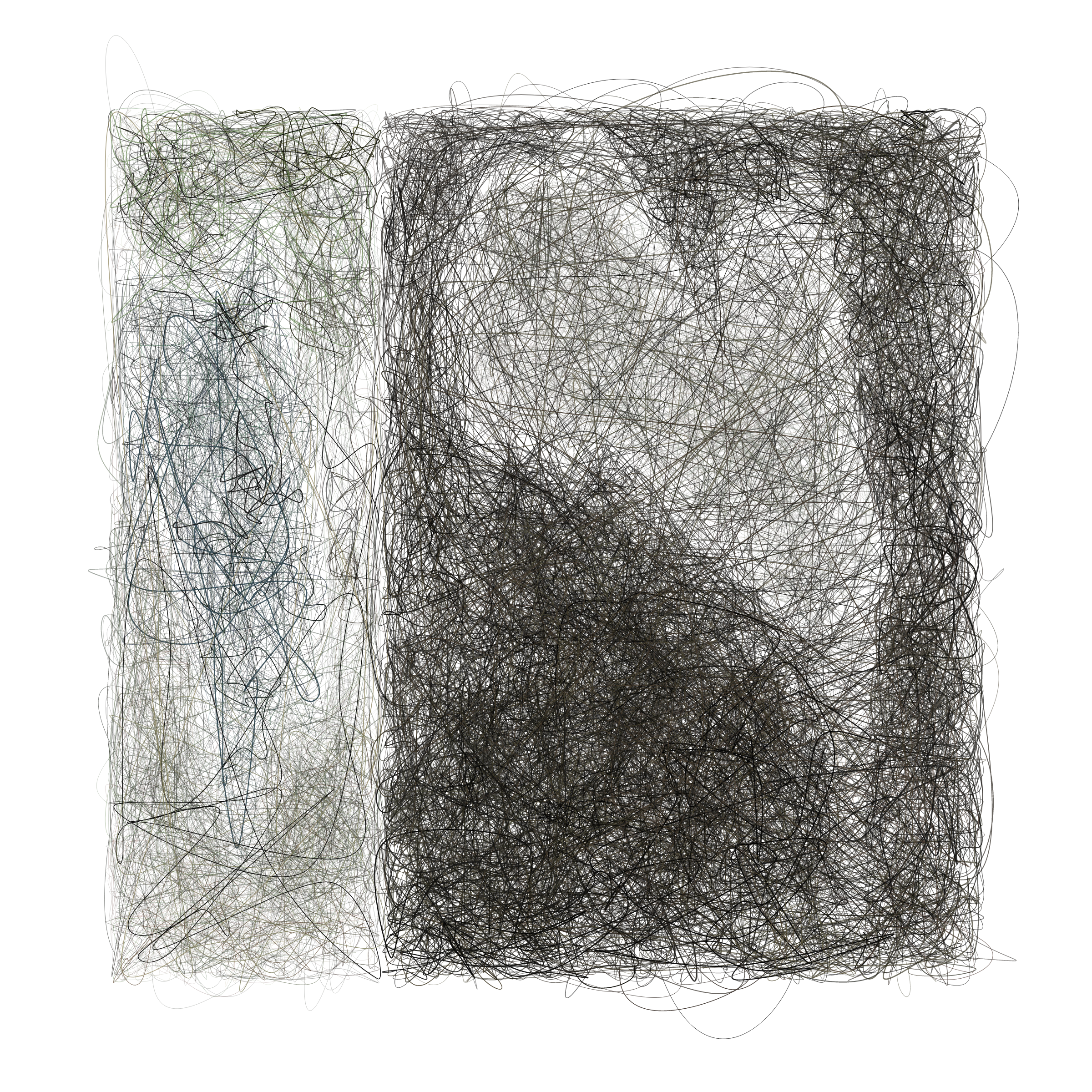 Art Blocks - Art Blocks v2 - Scribbled Boundaries #464 - NFT # 131000464