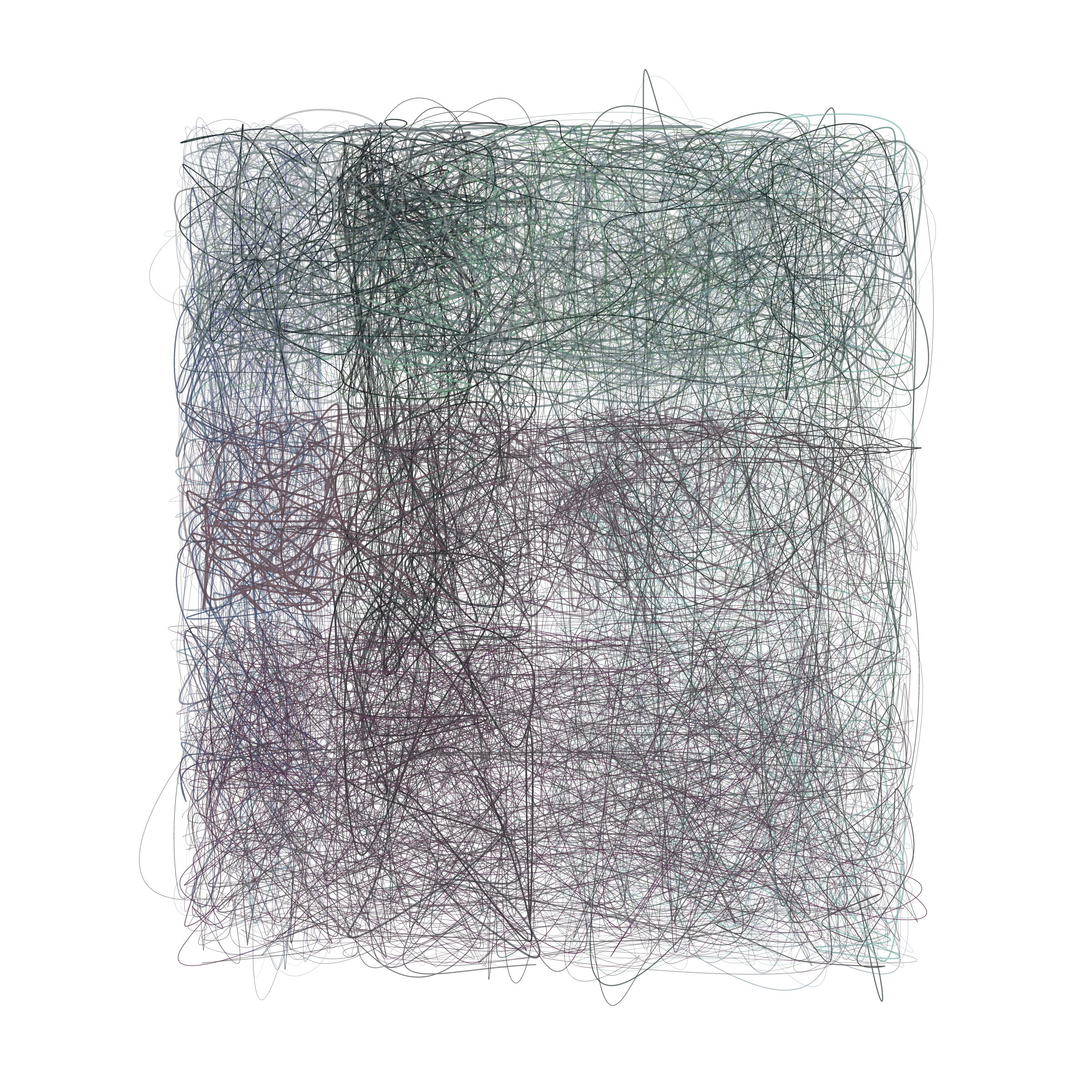 Art Blocks - Art Blocks v2 - Scribbled Boundaries #473 - NFT # 131000473