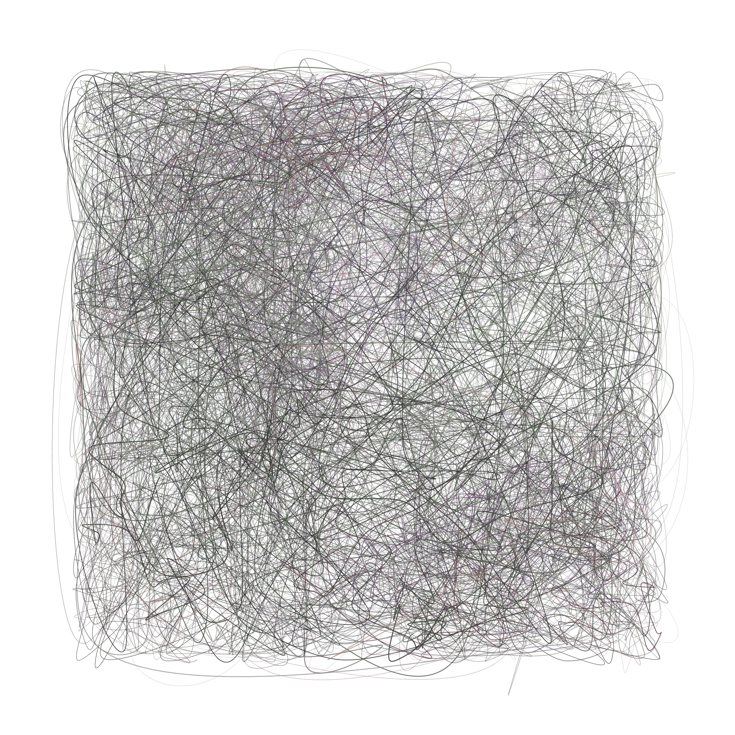 Art Blocks - Art Blocks v2 - Scribbled Boundaries #474 - NFT # 131000474