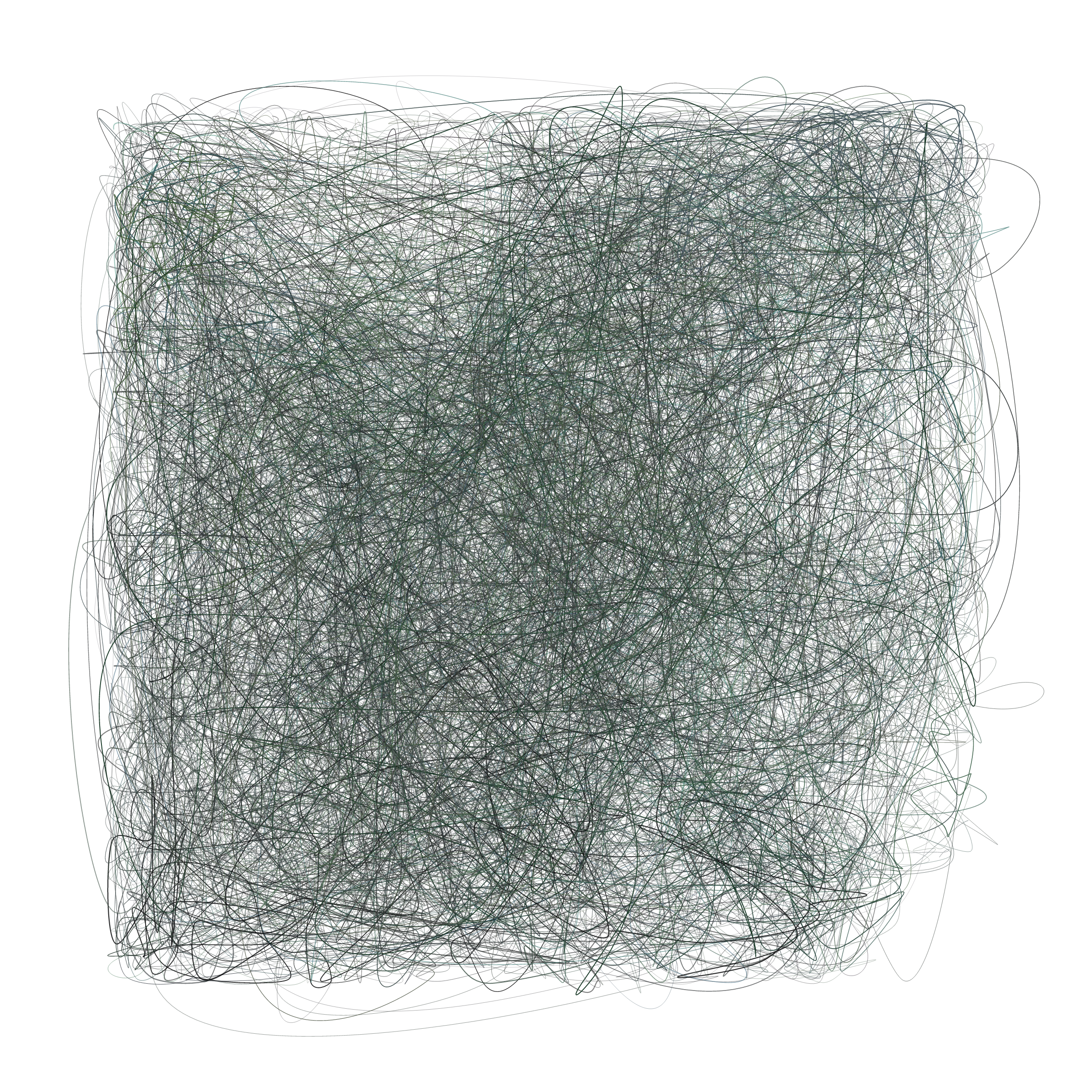 Art Blocks - Art Blocks v2 - Scribbled Boundaries #476 - NFT # 131000476