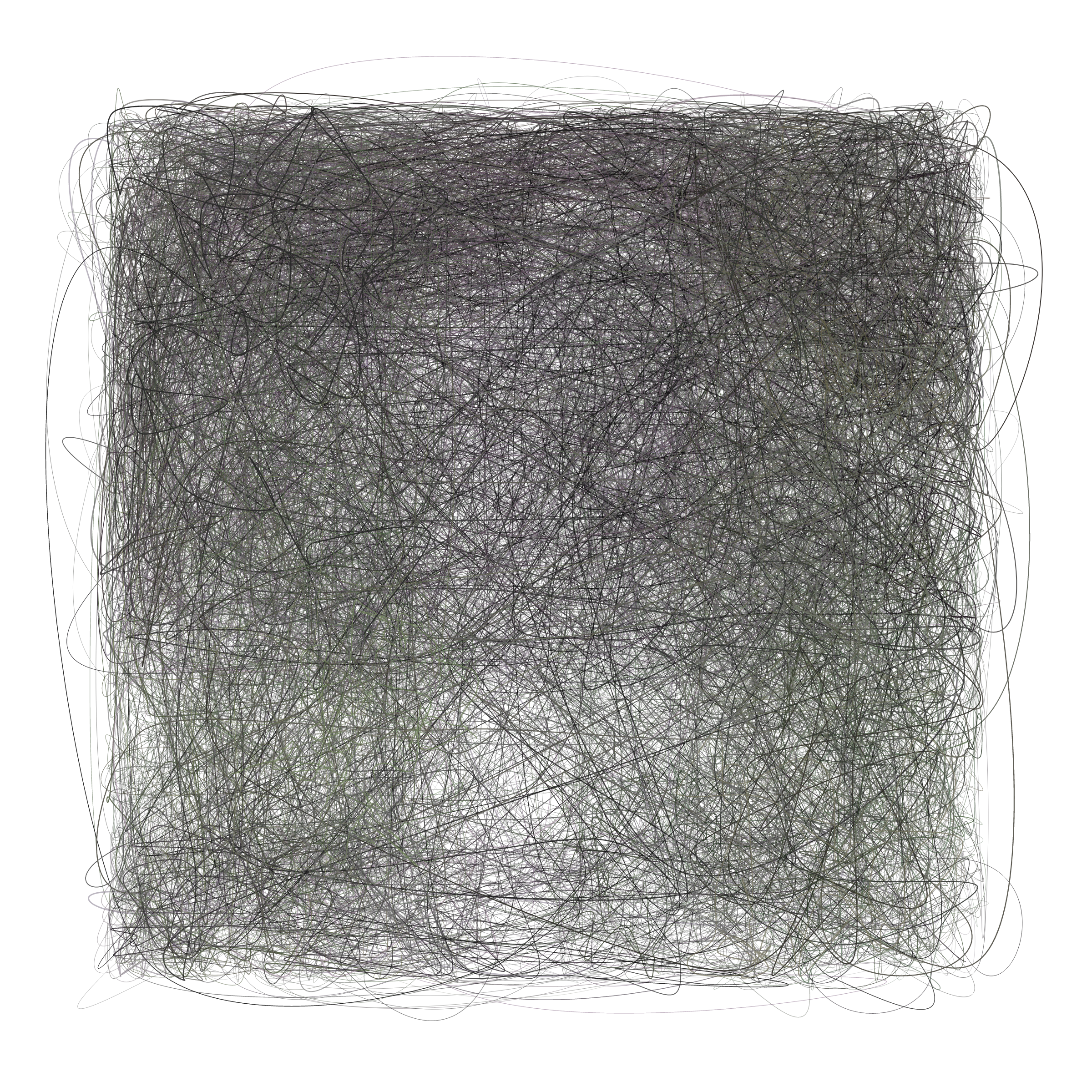 Art Blocks - Art Blocks v2 - Scribbled Boundaries #481 - NFT # 131000481