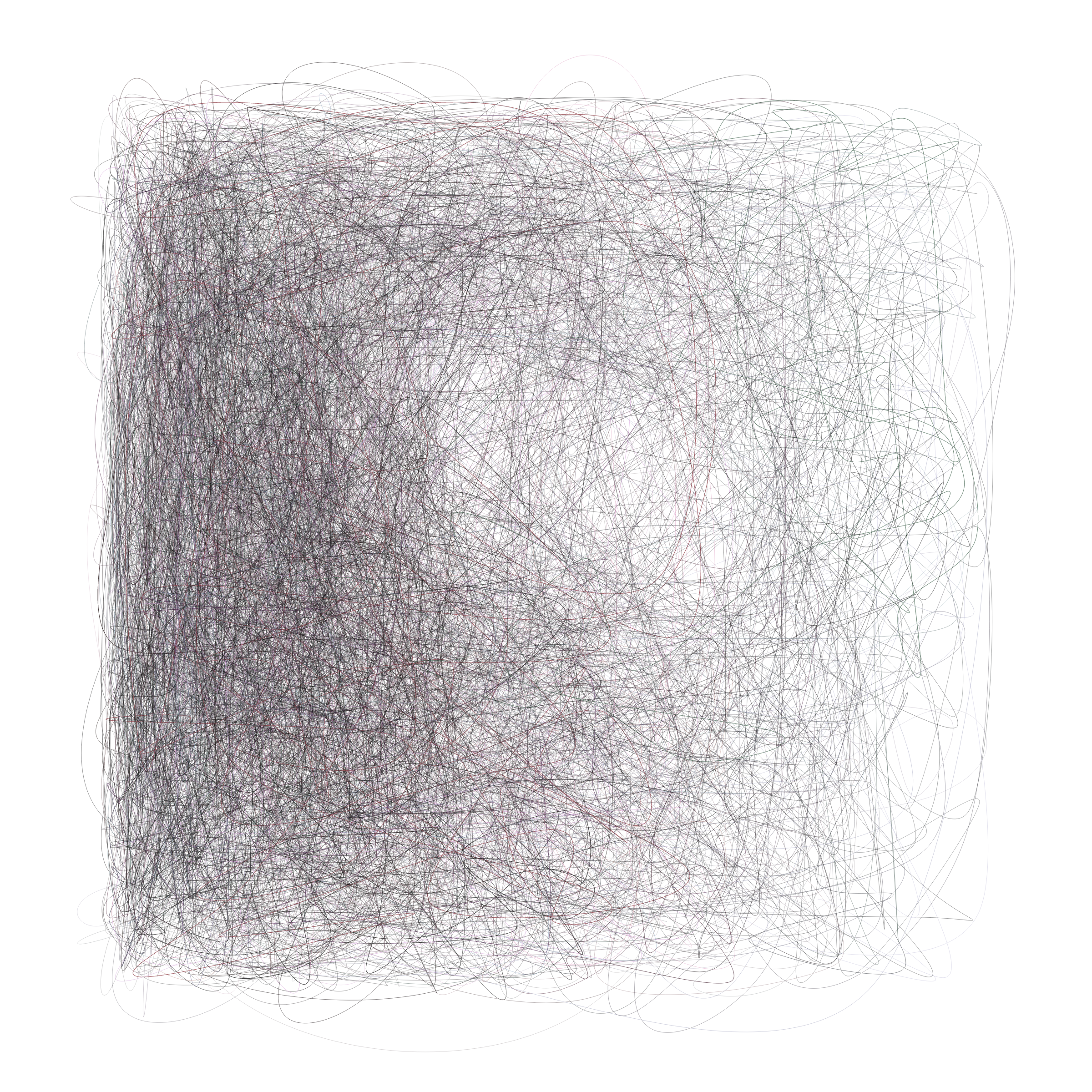 Art Blocks - Art Blocks v2 - Scribbled Boundaries #482 - NFT # 131000482