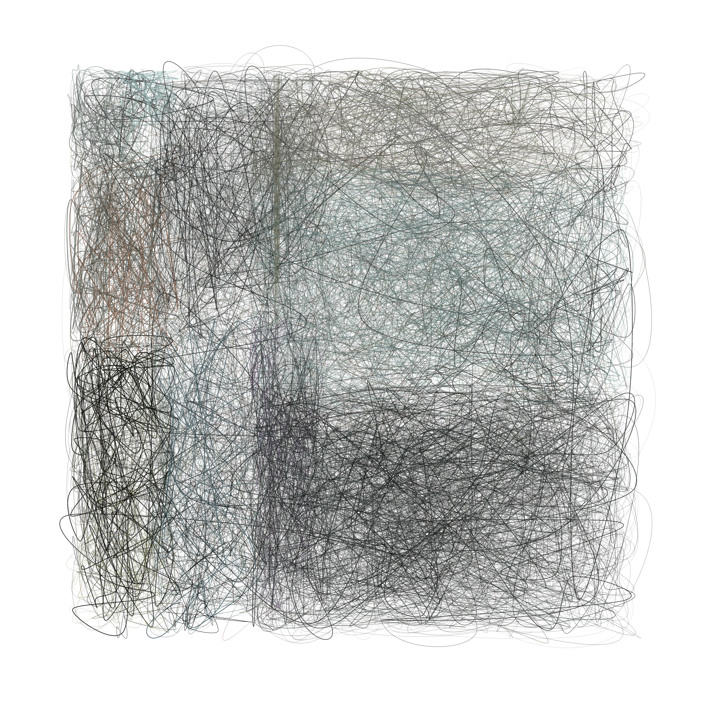 Art Blocks - Art Blocks v2 - Scribbled Boundaries #485 - NFT # 131000485