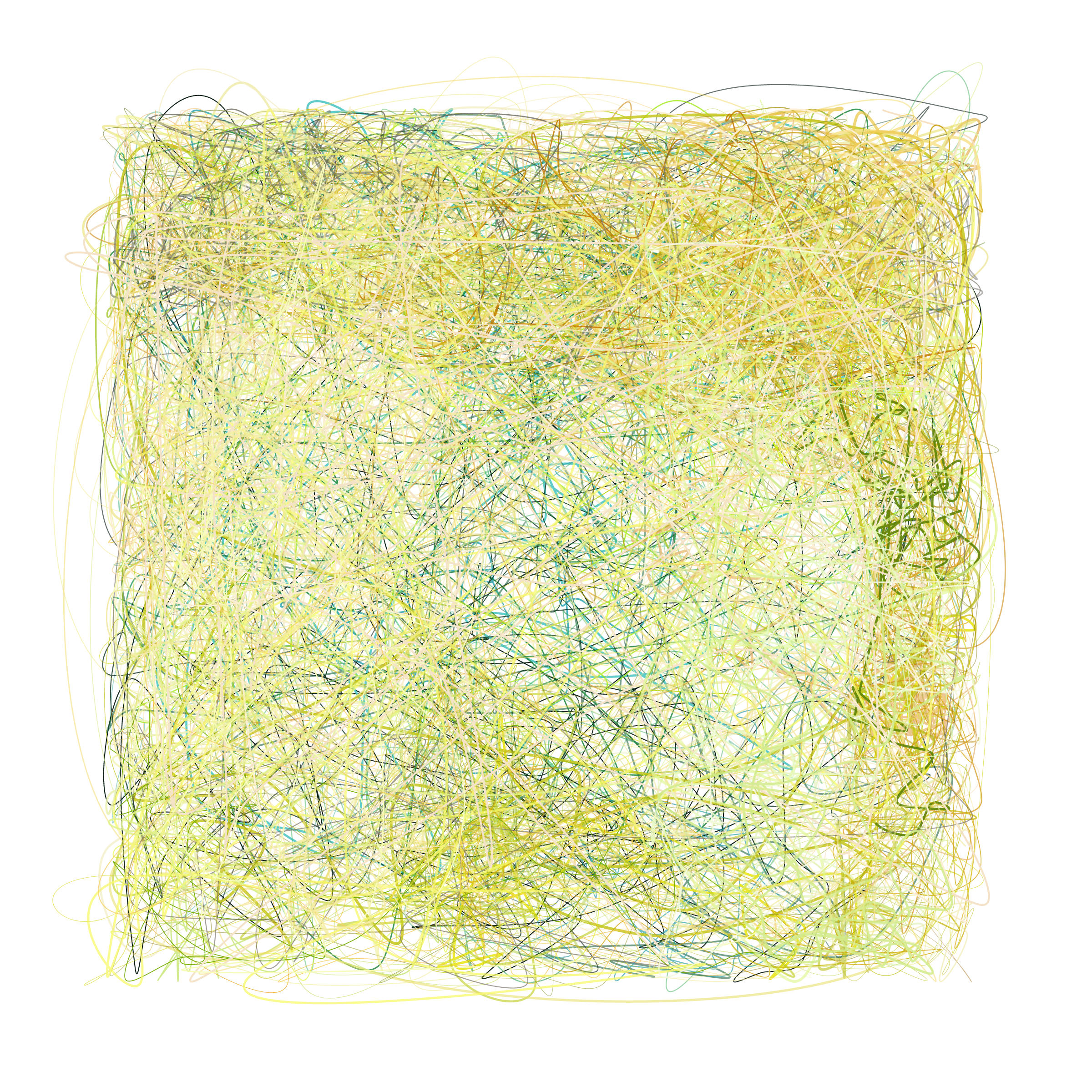 Art Blocks - Art Blocks v2 - Scribbled Boundaries #488 - NFT # 131000488