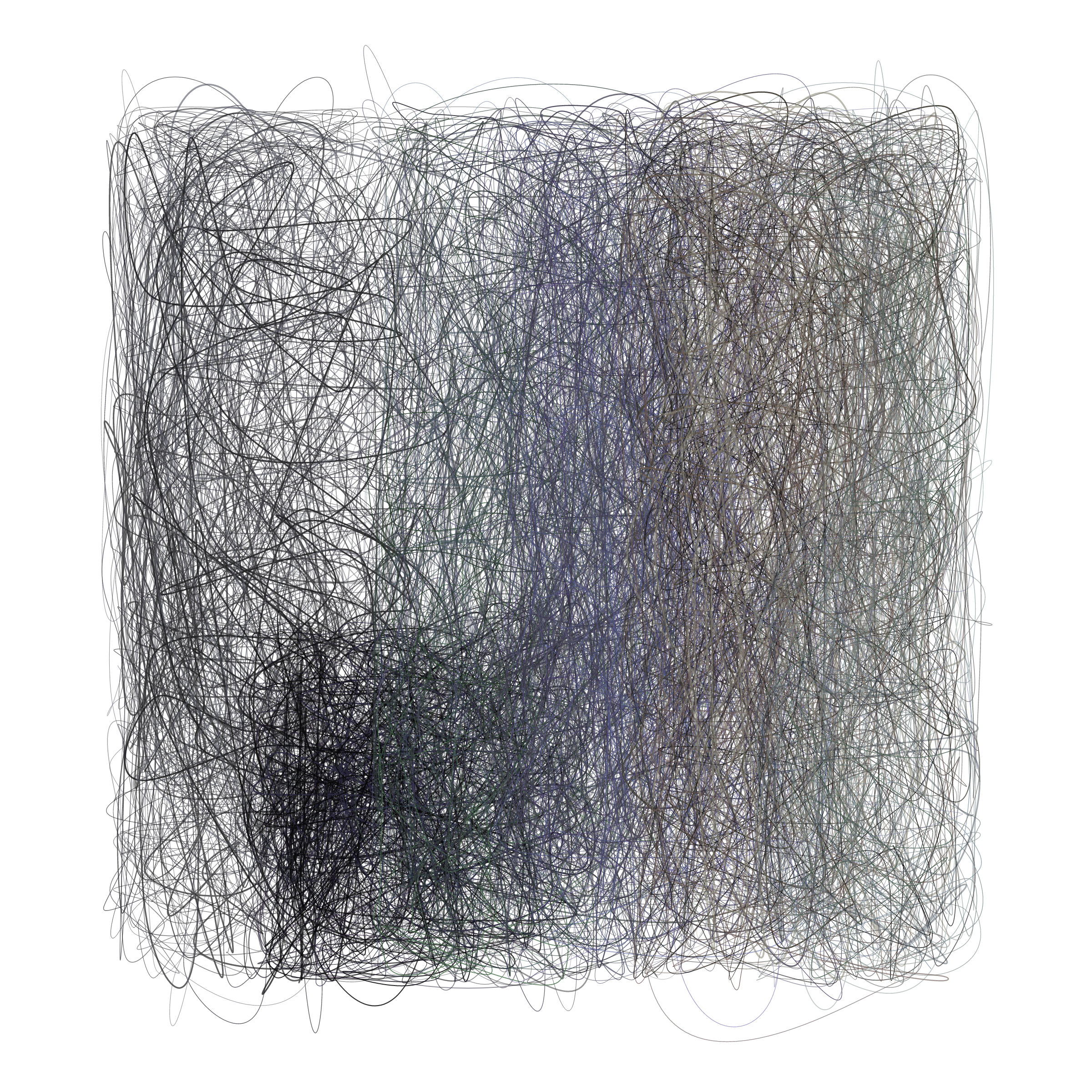 Art Blocks - Art Blocks v2 - Scribbled Boundaries #499 - NFT # 131000499