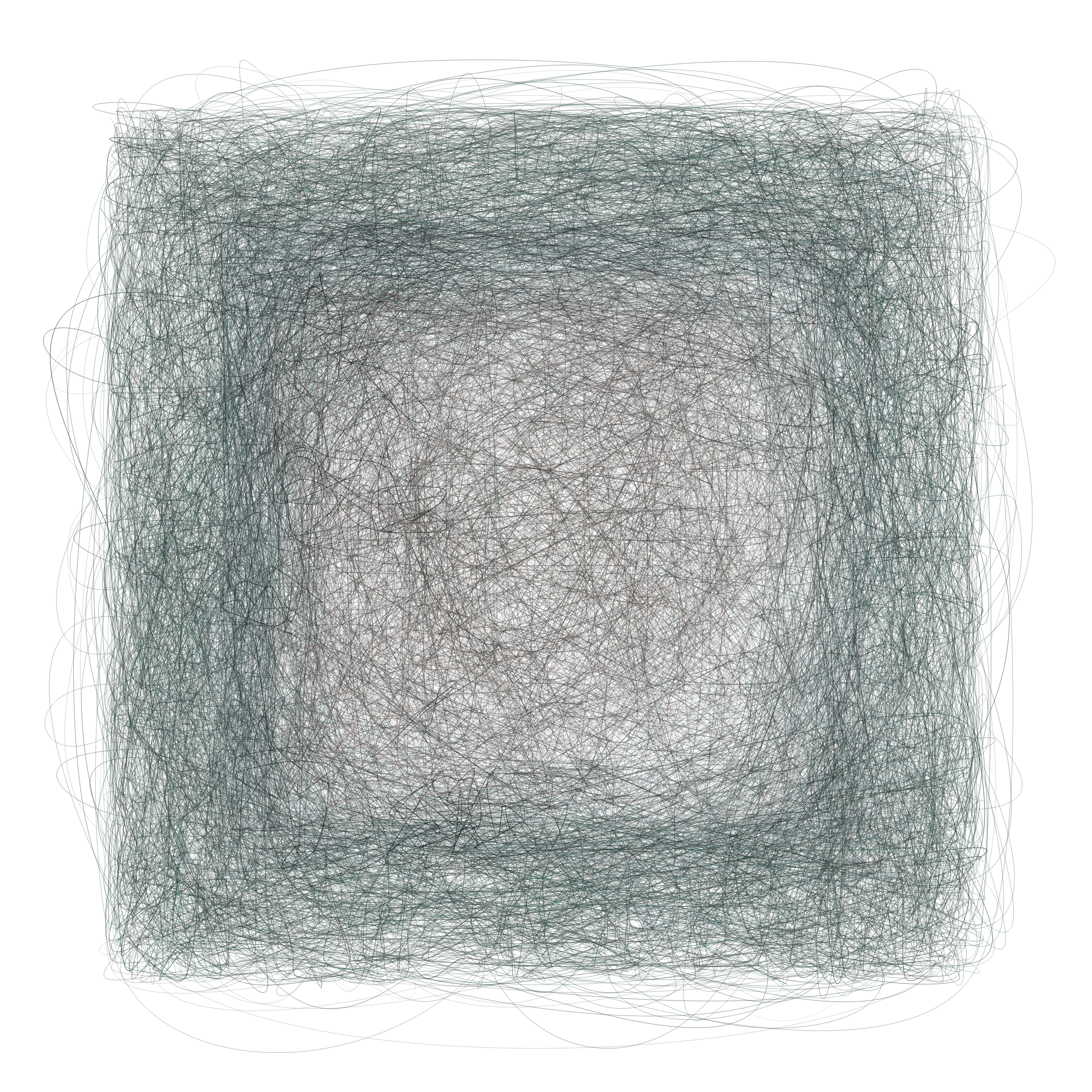 Art Blocks - Art Blocks v2 - Scribbled Boundaries #502 - NFT # 131000502