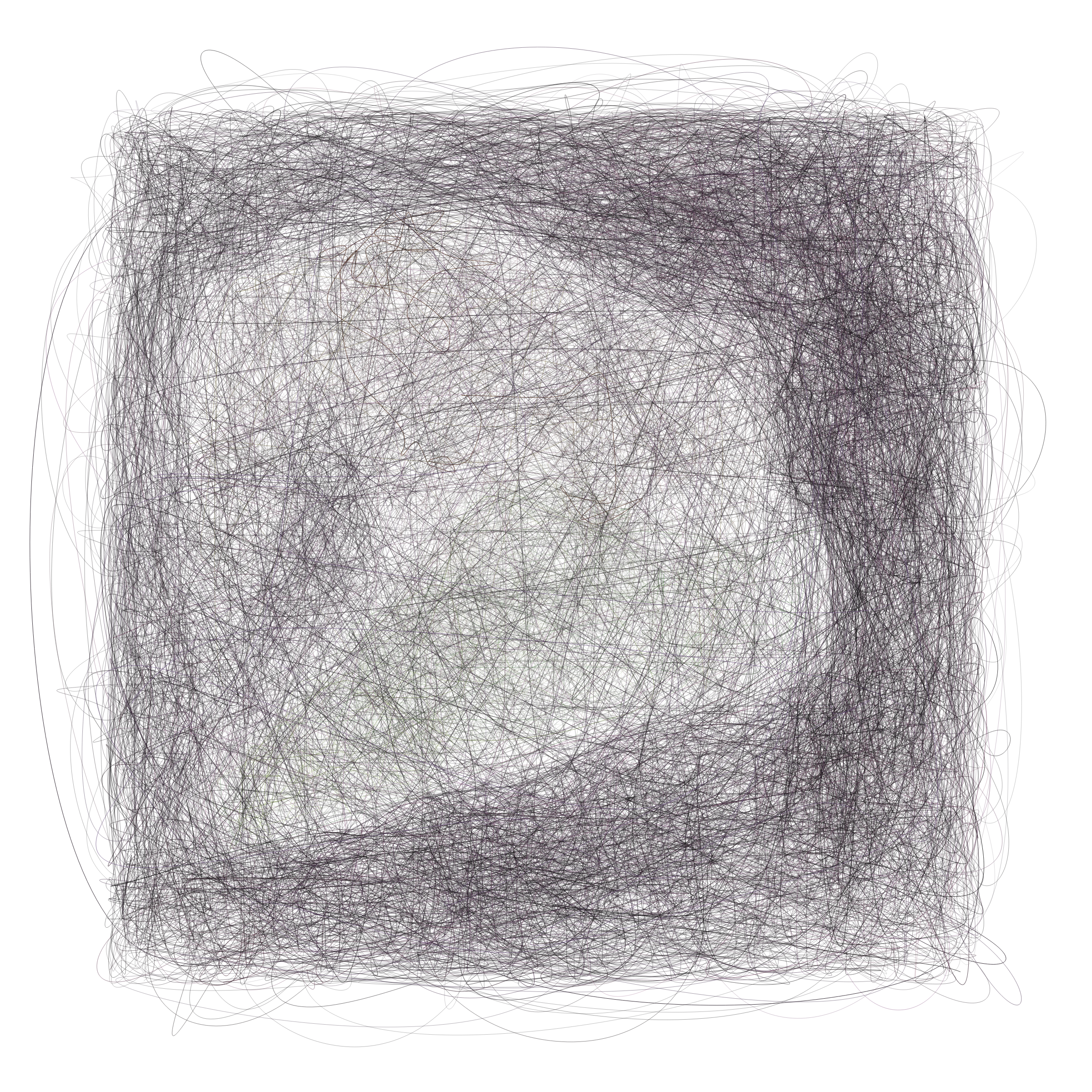 Art Blocks - Art Blocks v2 - Scribbled Boundaries #506 - NFT # 131000506