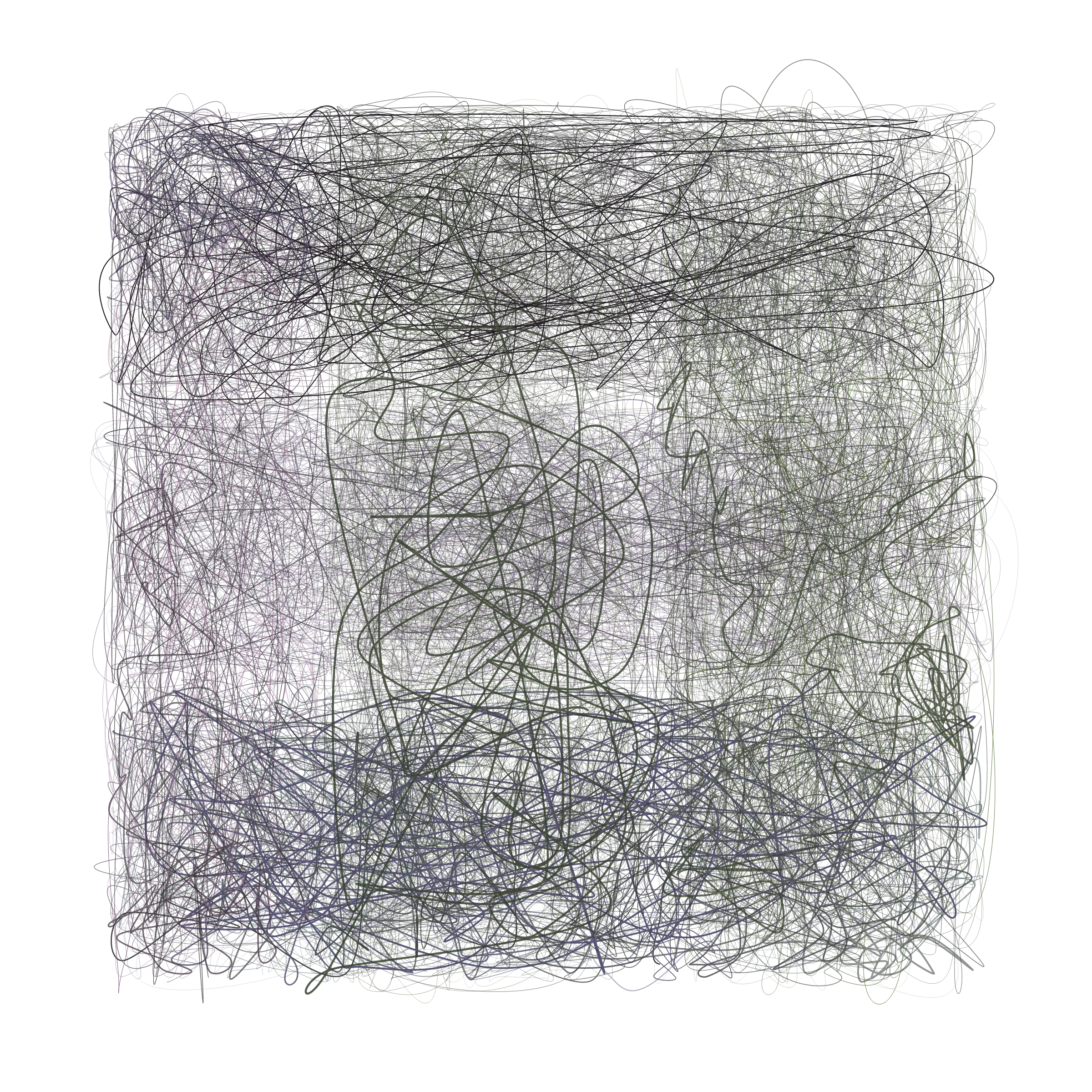 Art Blocks - Art Blocks v2 - Scribbled Boundaries #508 - NFT # 131000508