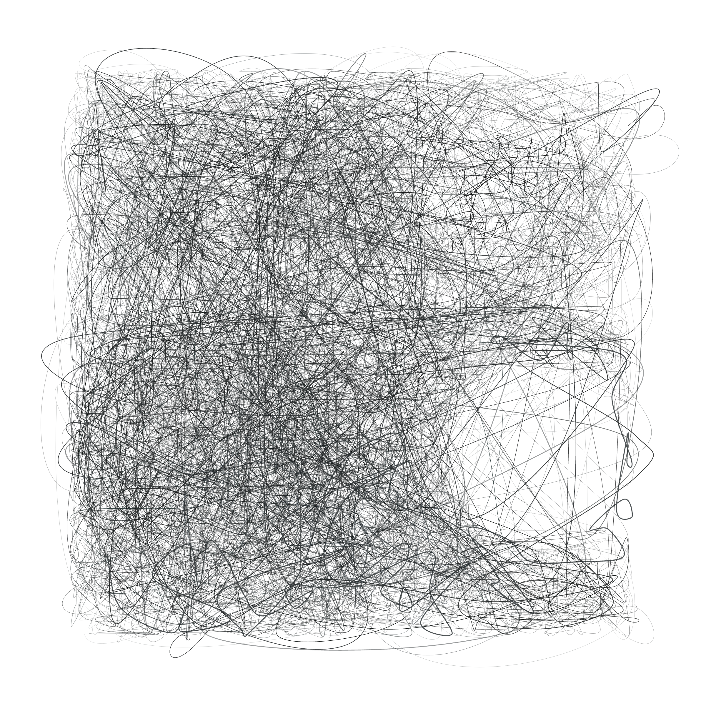 Art Blocks - Art Blocks v2 - Scribbled Boundaries #509 - NFT # 131000509