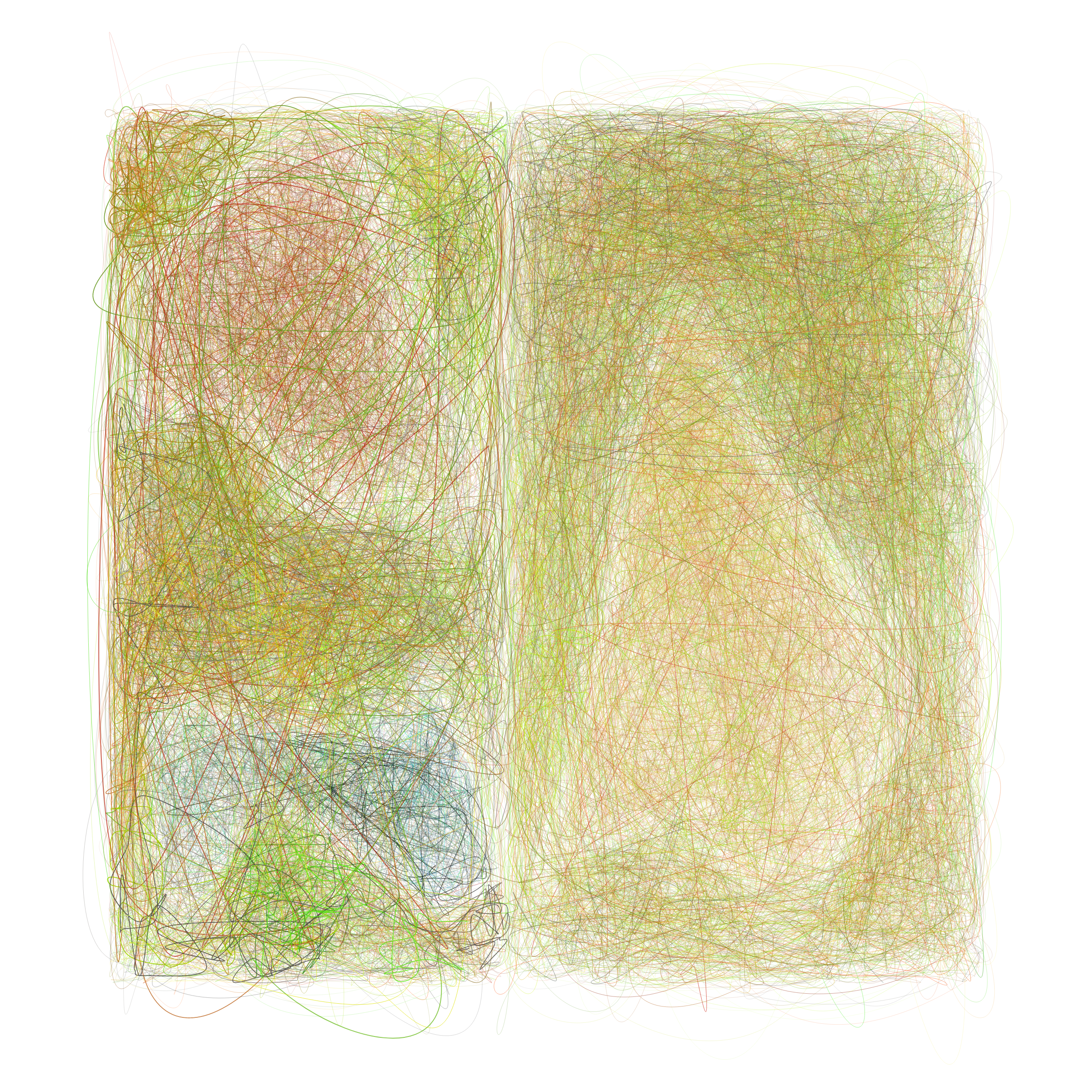 Art Blocks - Art Blocks v2 - Scribbled Boundaries #512 - NFT # 131000512